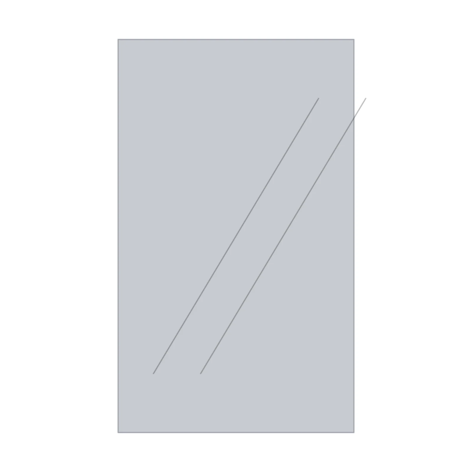 Hack Squat — 2D floor-plan symbol