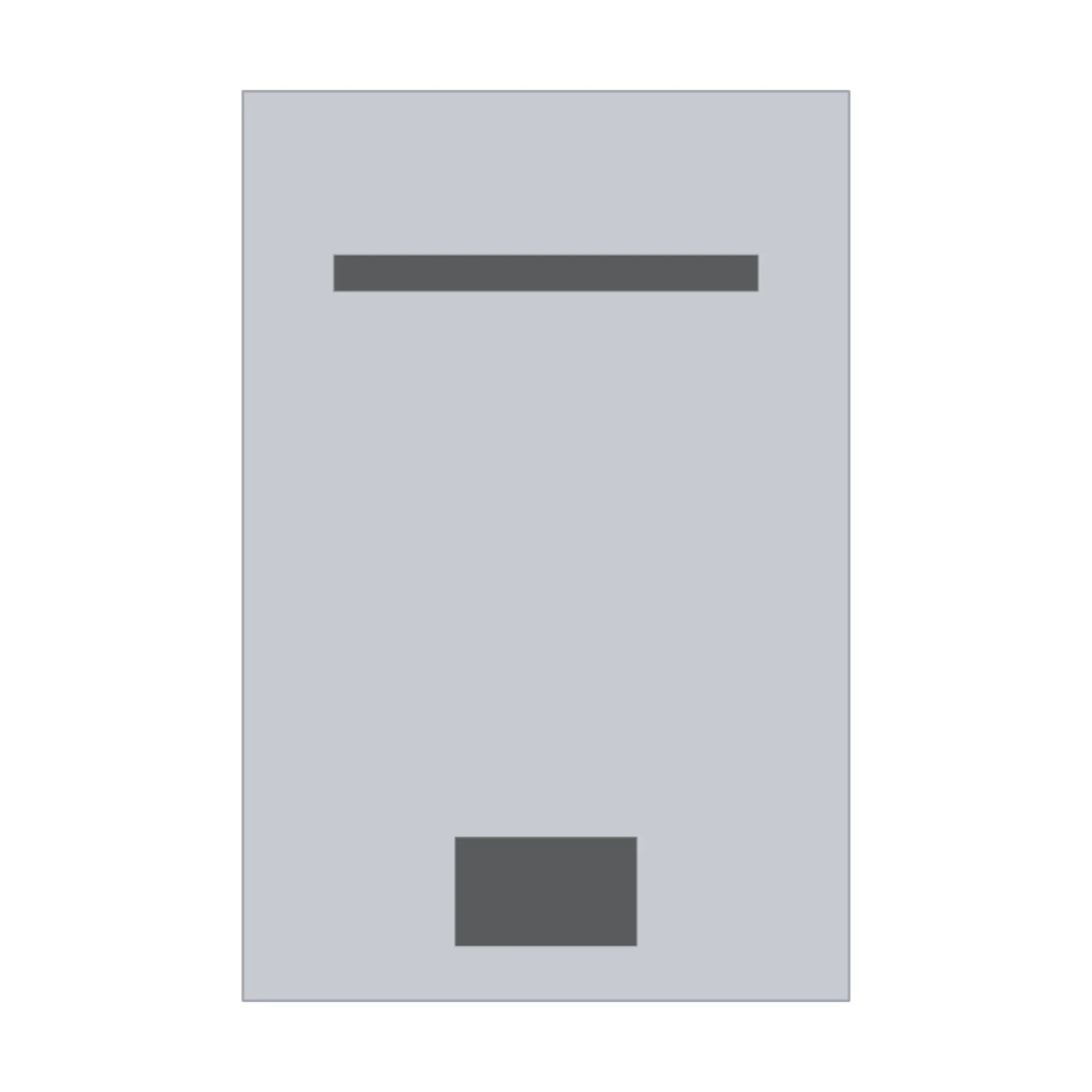 Lat Pulldown / Row — 2D floor-plan symbol