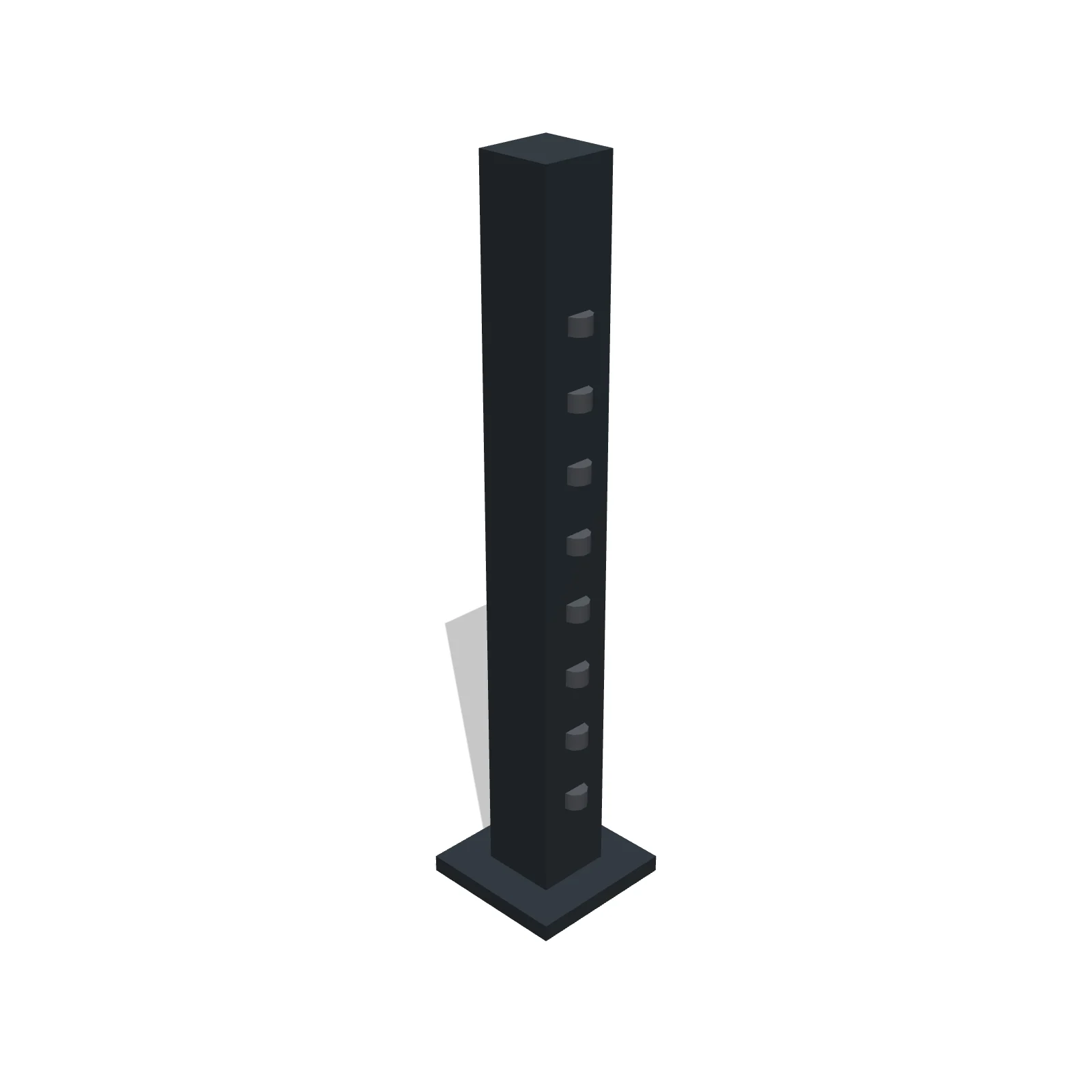 Vertical Barbell Holder — 3D model preview
