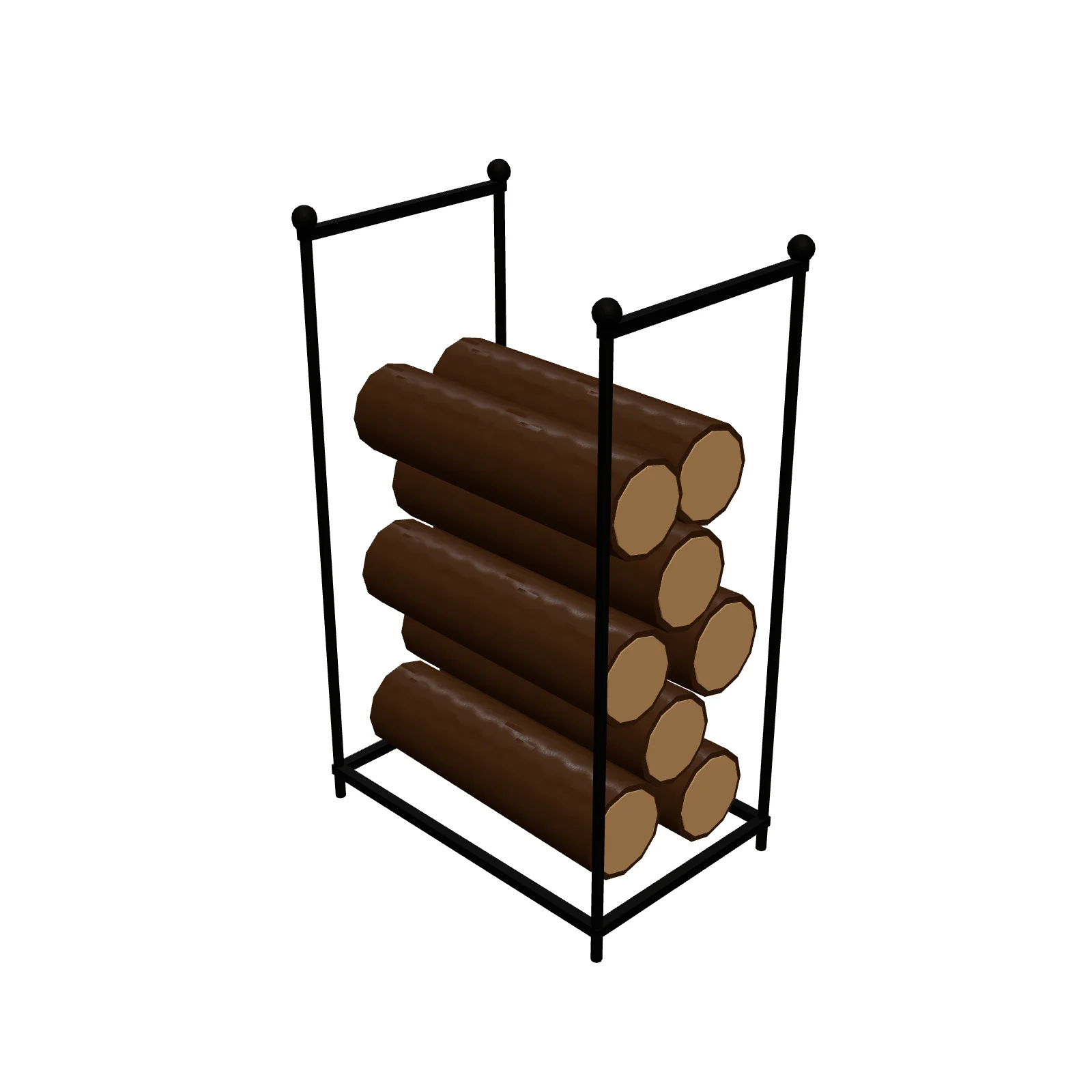 Firewood Log Holder — 3D model preview — RoomSketch3D room planner app