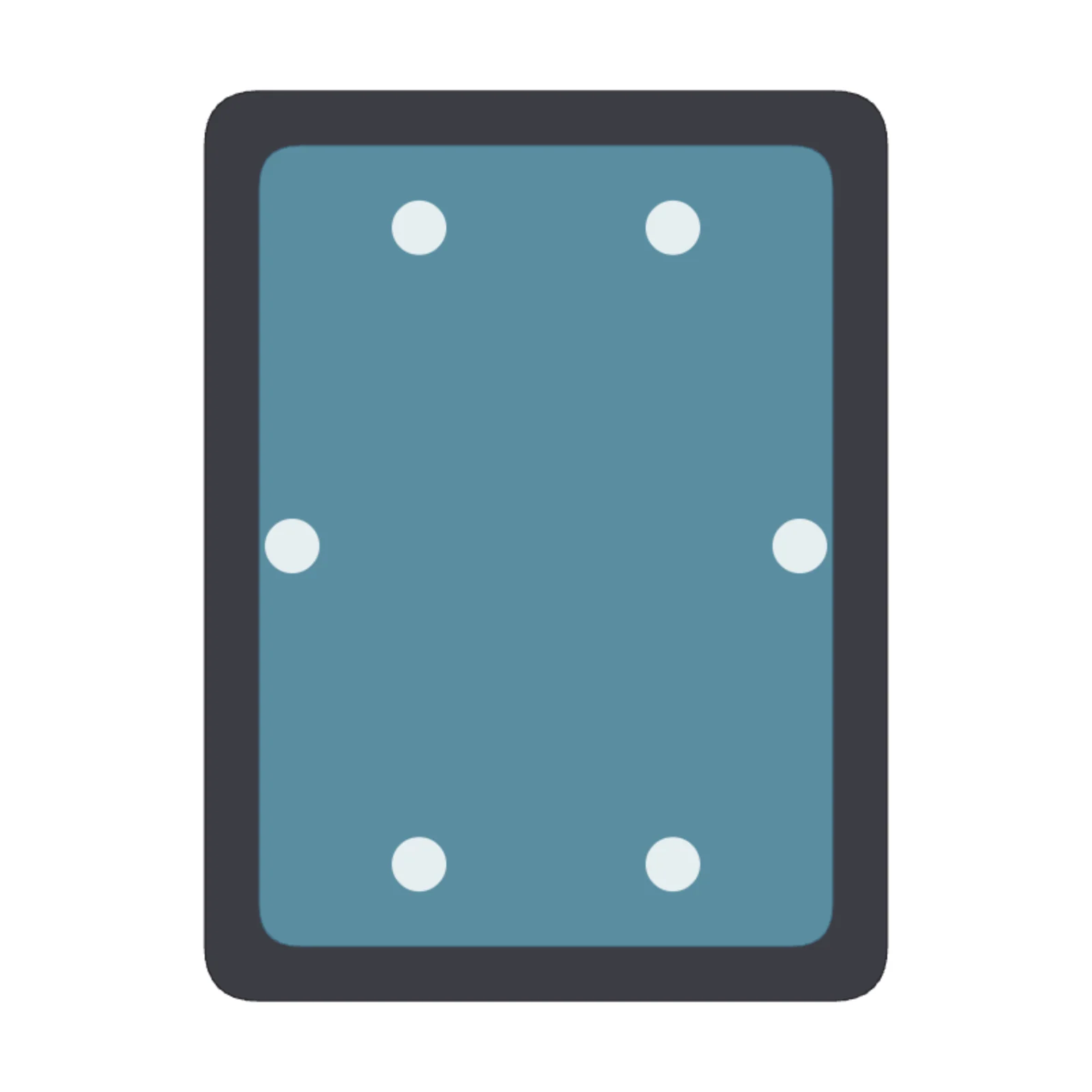 Rectangular Hot Tub — 2D floor-plan symbol