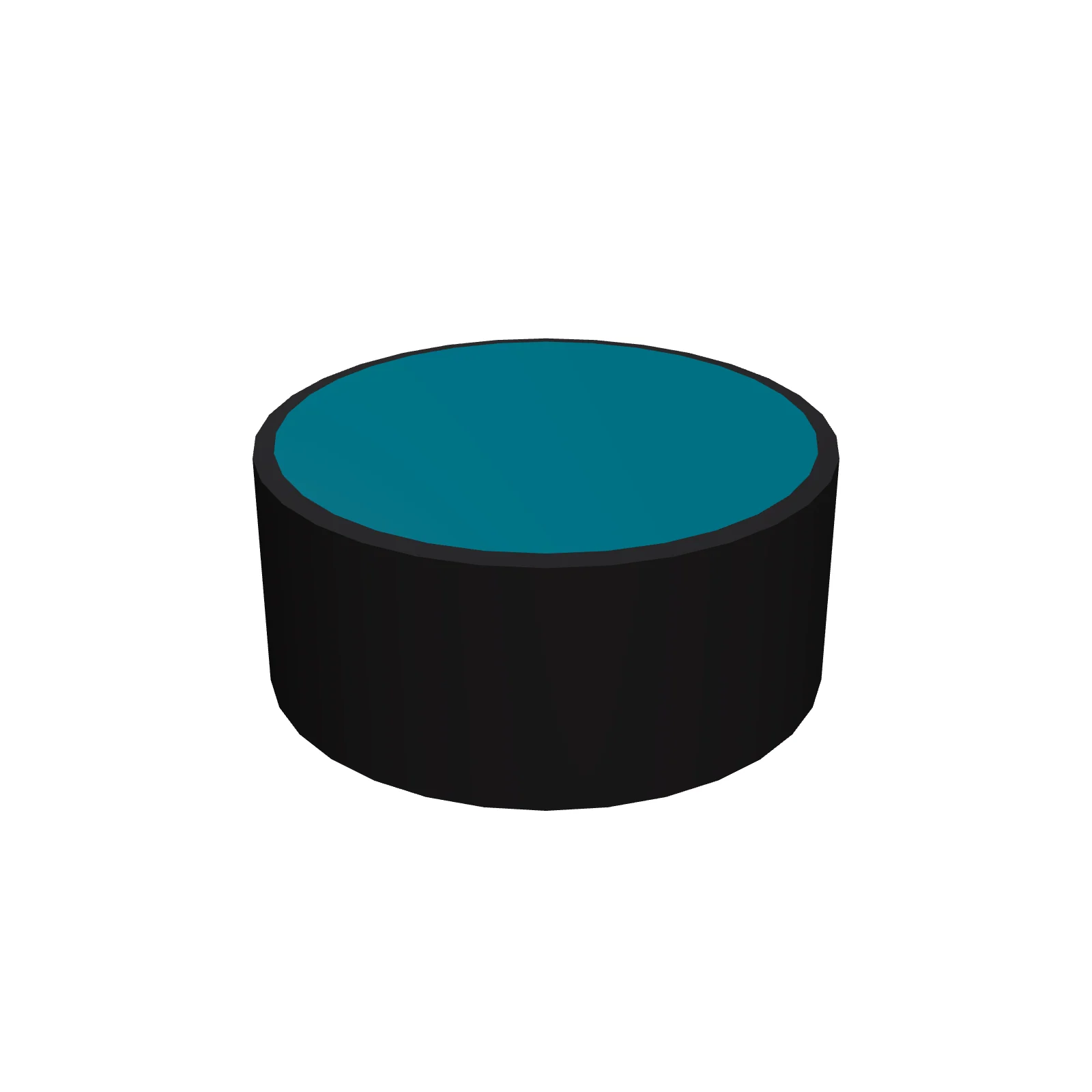 Round Hot Tub — 3D model preview