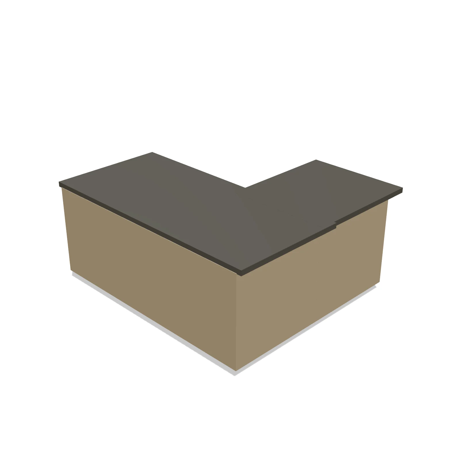 L-Shaped Island — 3D preview
