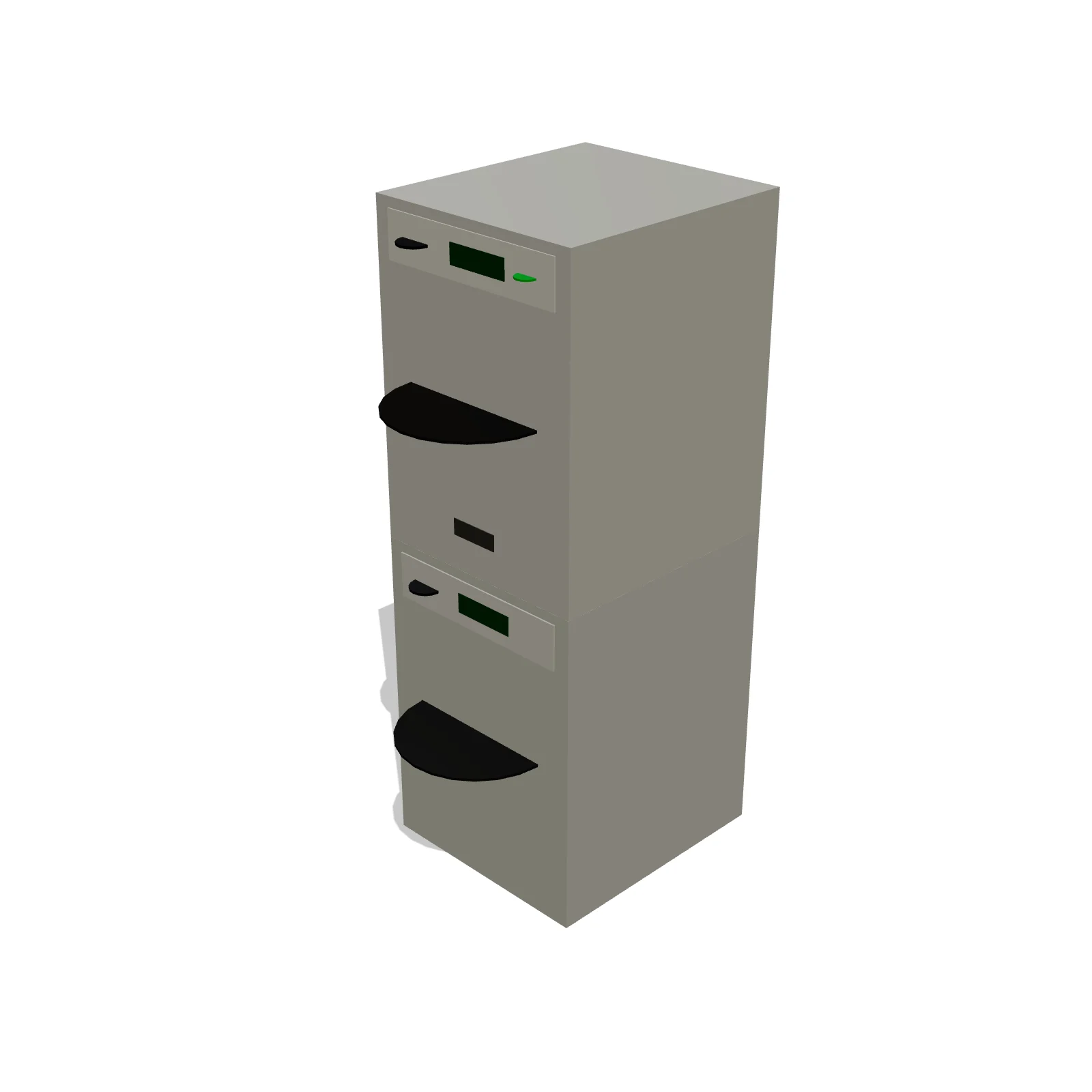Stackable Washer + Dryer — 3D model preview