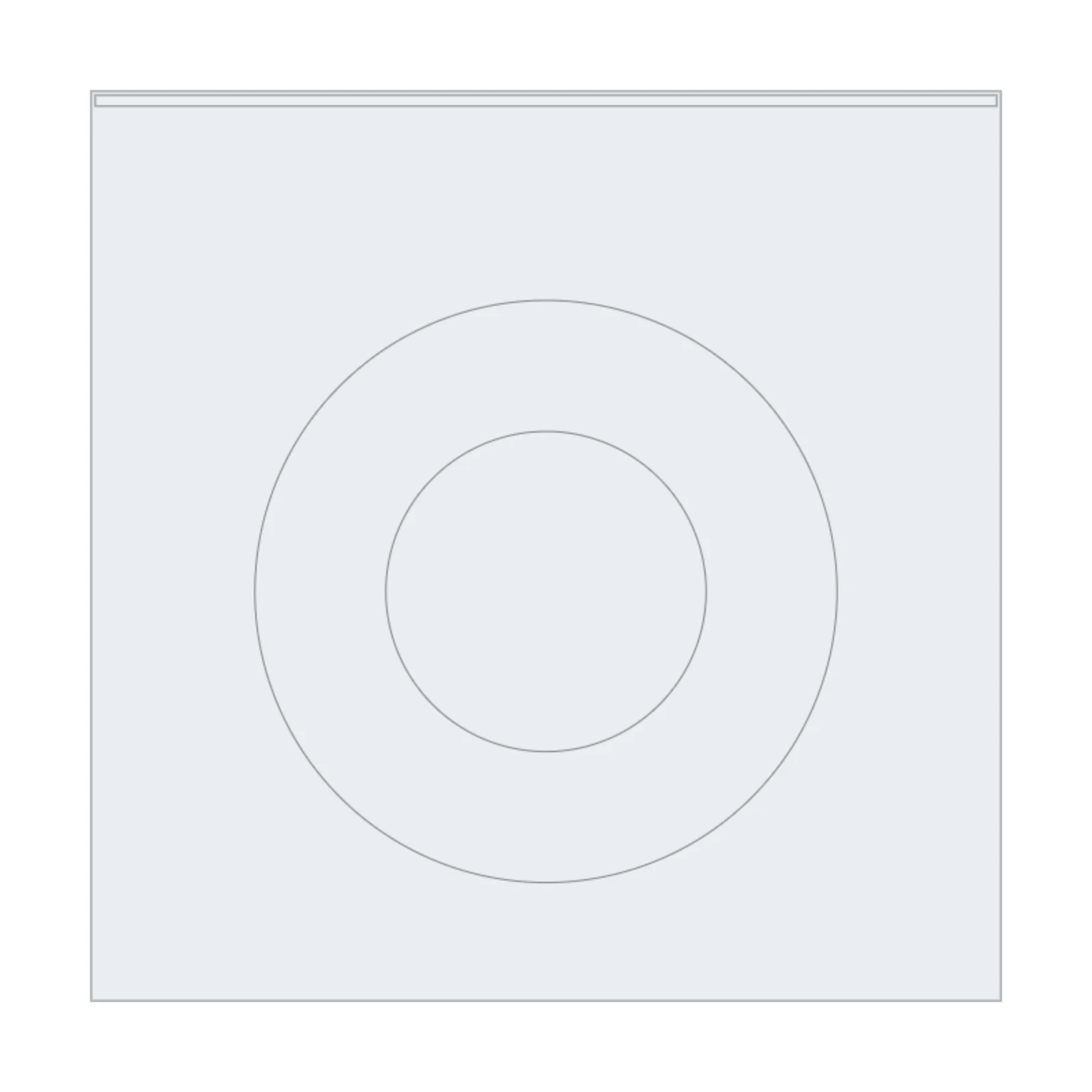 Compact Stackable Washer + Dryer — 2D floor-plan symbol