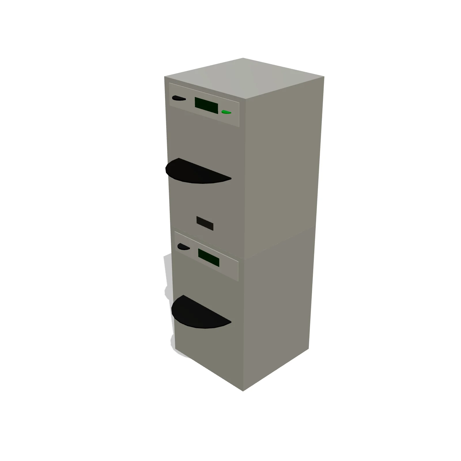 Compact Stackable Washer + Dryer — 3D model preview