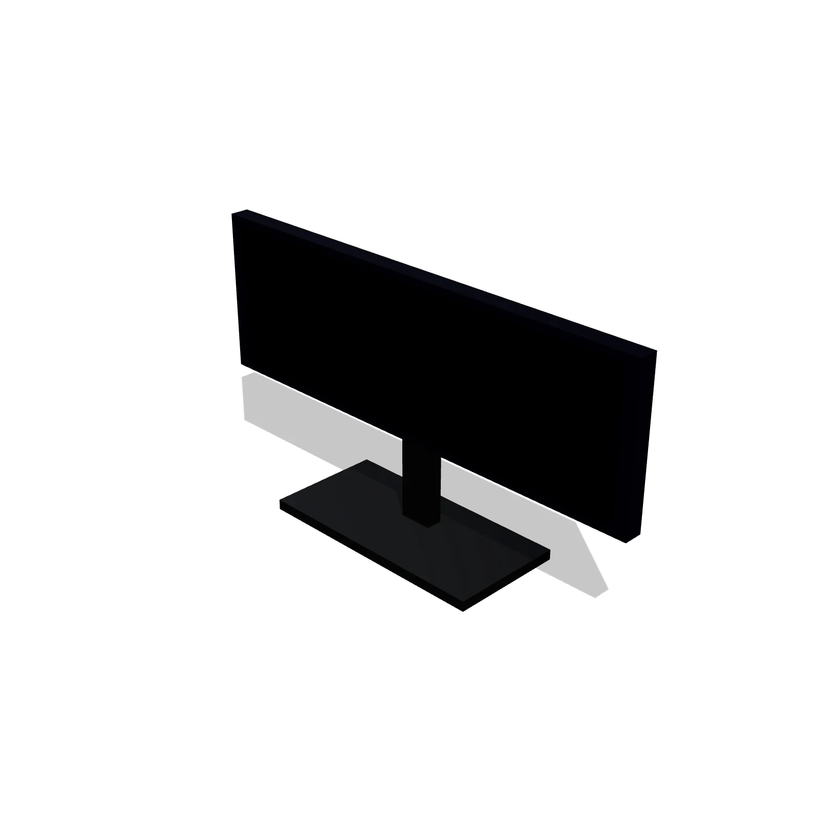 Ultrawide Monitor 34" — 3D preview