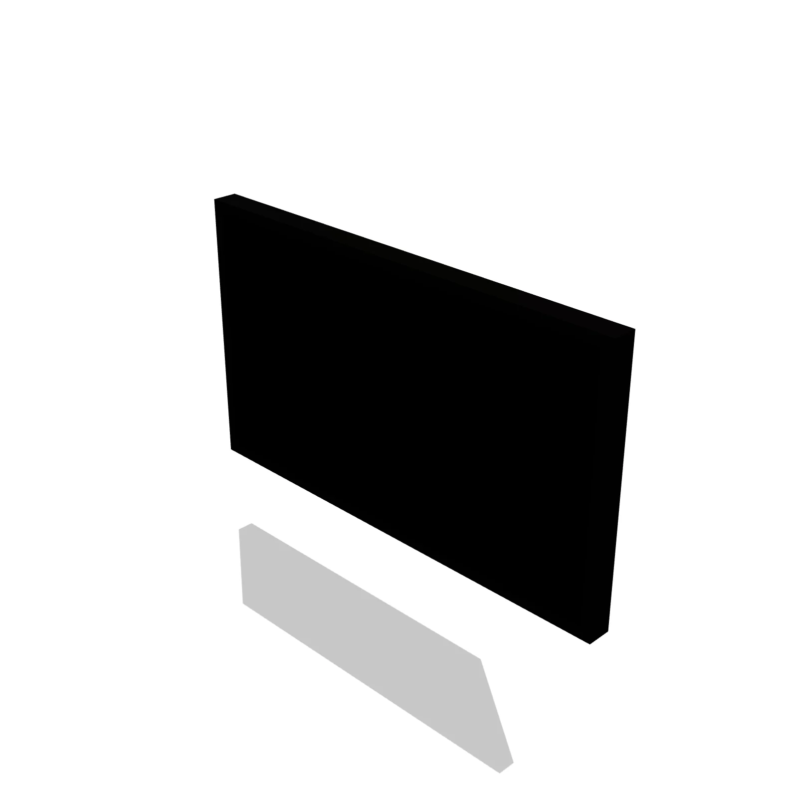 TV 65" (Wall) — 3D preview