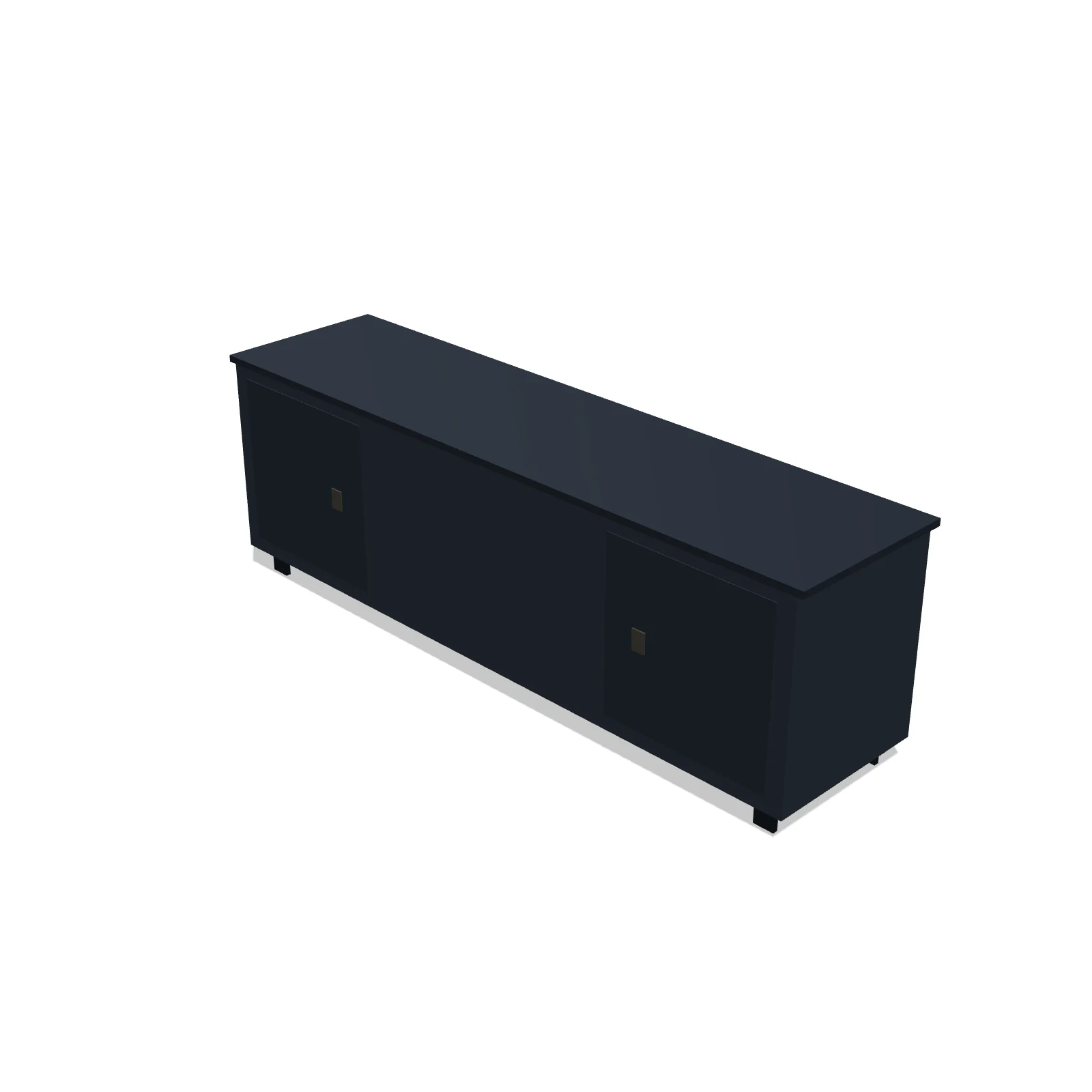 Large TV Console — 3D preview