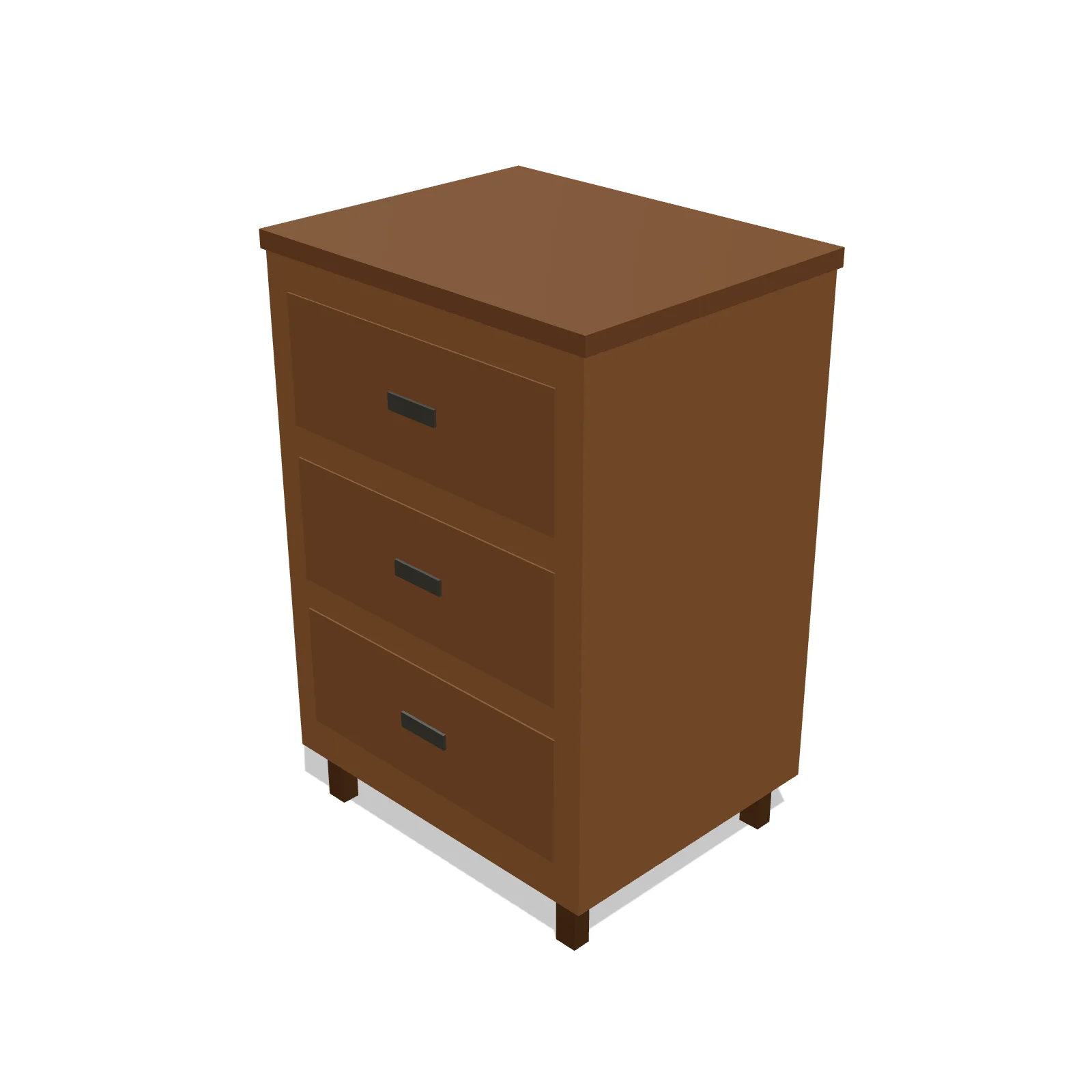 Tall Nightstand — 3D preview