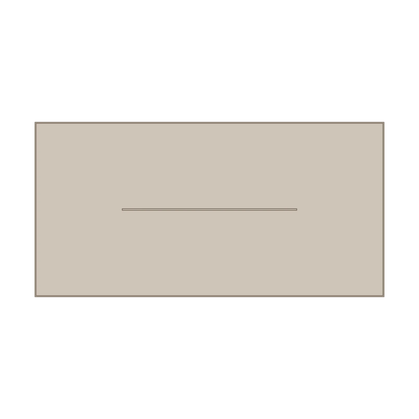 Lateral Filing Cabinet — 2D floor-plan symbol