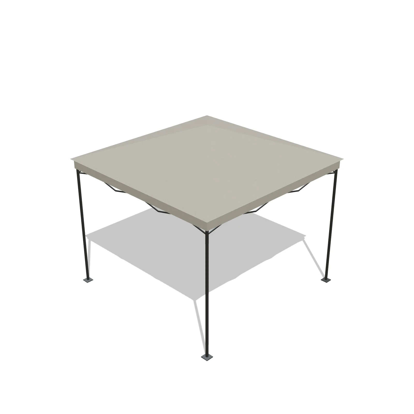 Pop-Up Canopy 10×10 — 3D model preview — RoomSketch3D floor plan creator