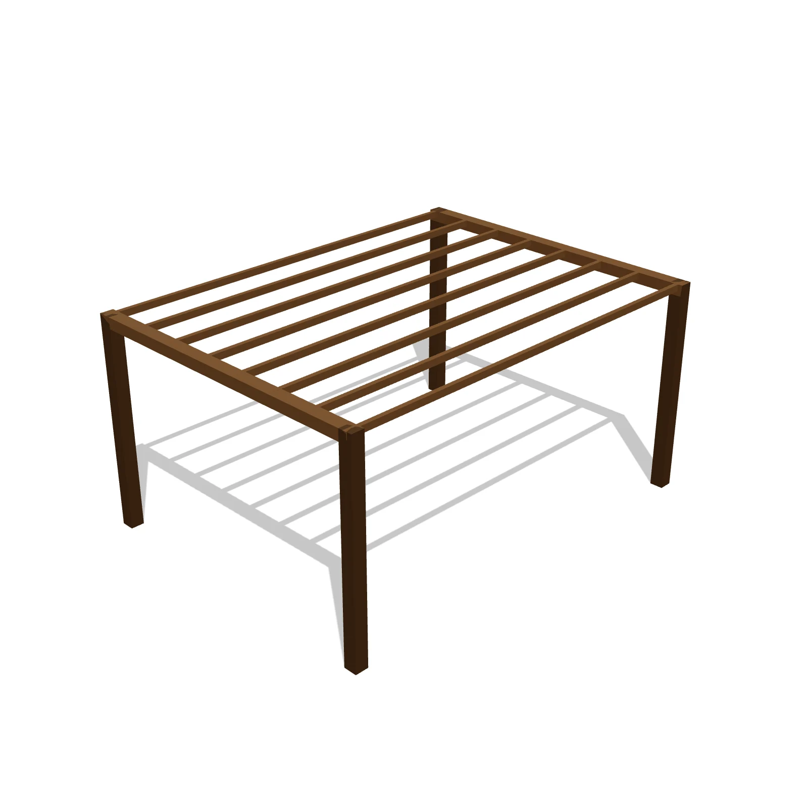 Pergola 12×16 — 3D preview