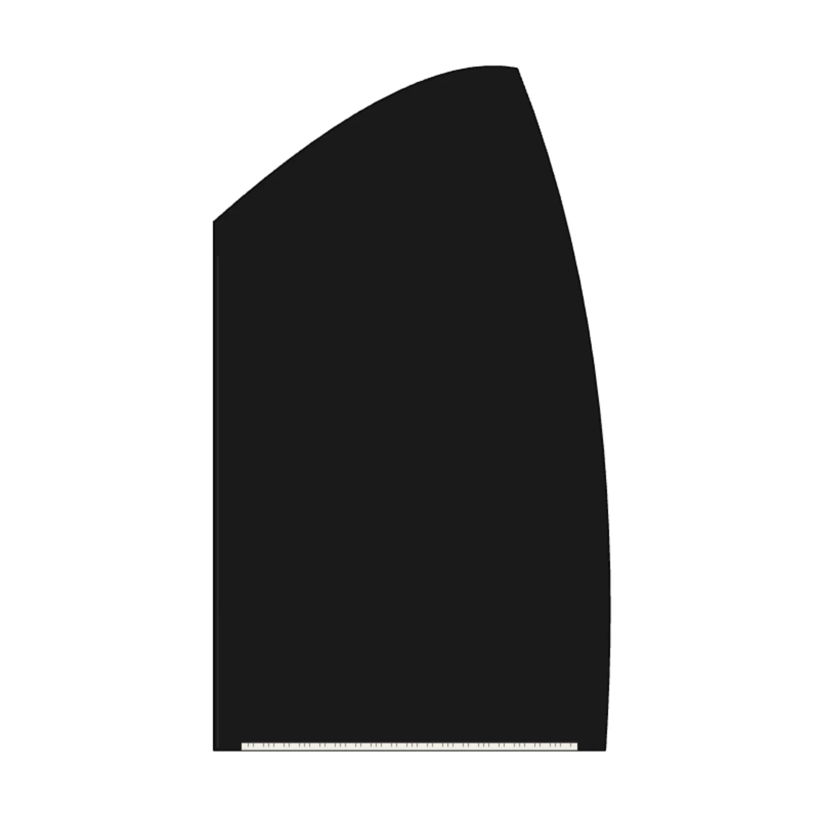 Concert Grand Piano — 2D floor-plan symbol