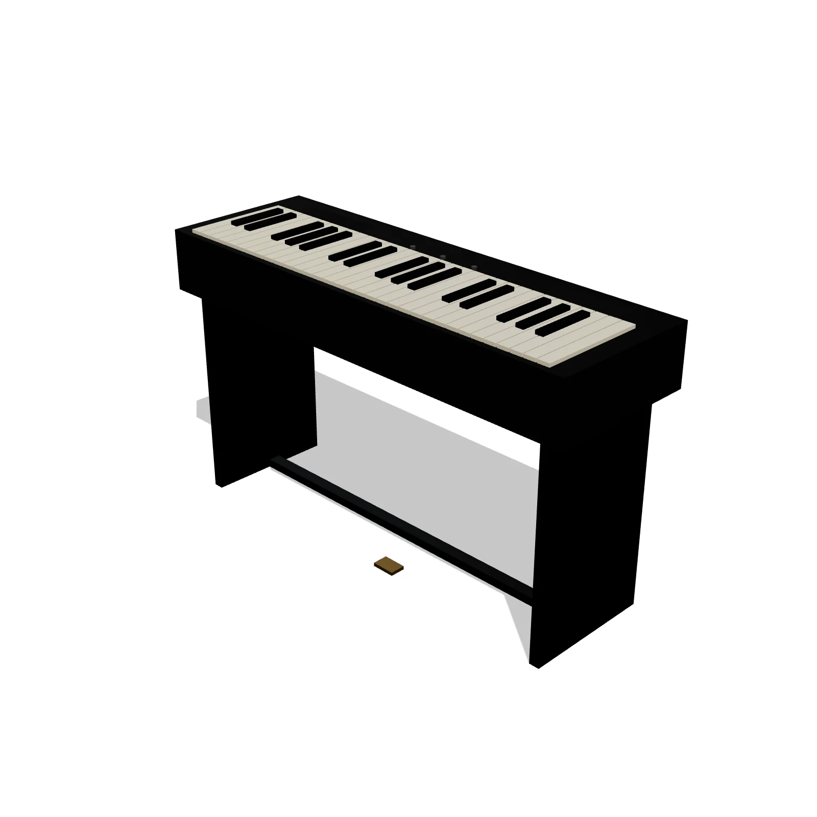 Digital Piano — 3D model preview
