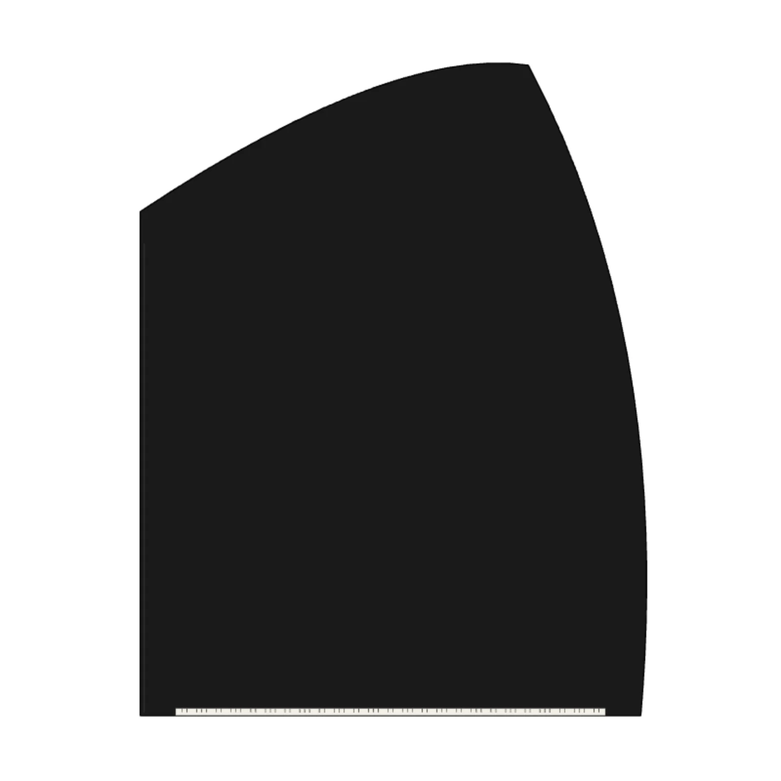 Grand Piano — 2D floor-plan symbol