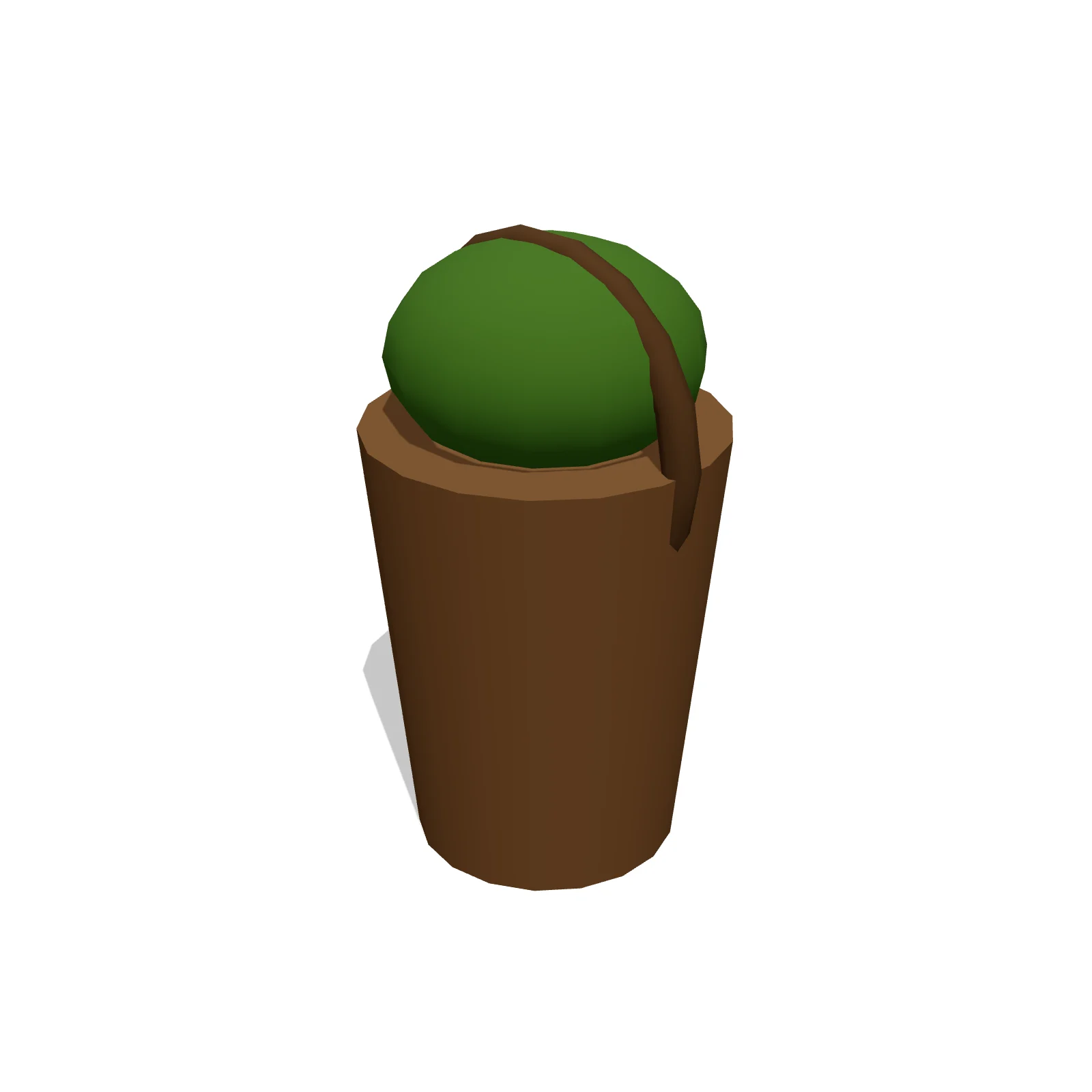 Standalone Planter — 3D preview