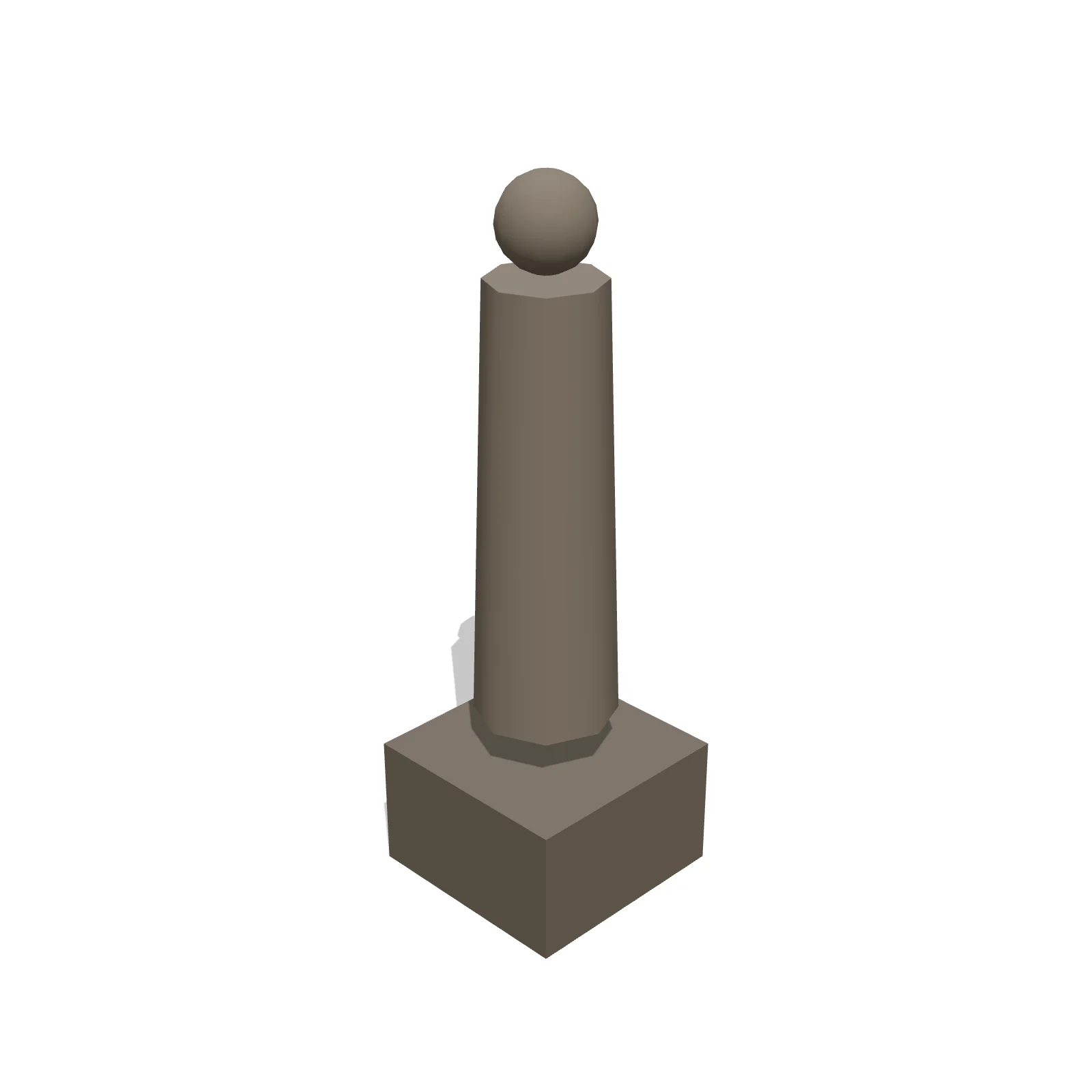 Garden Statue — 3D preview