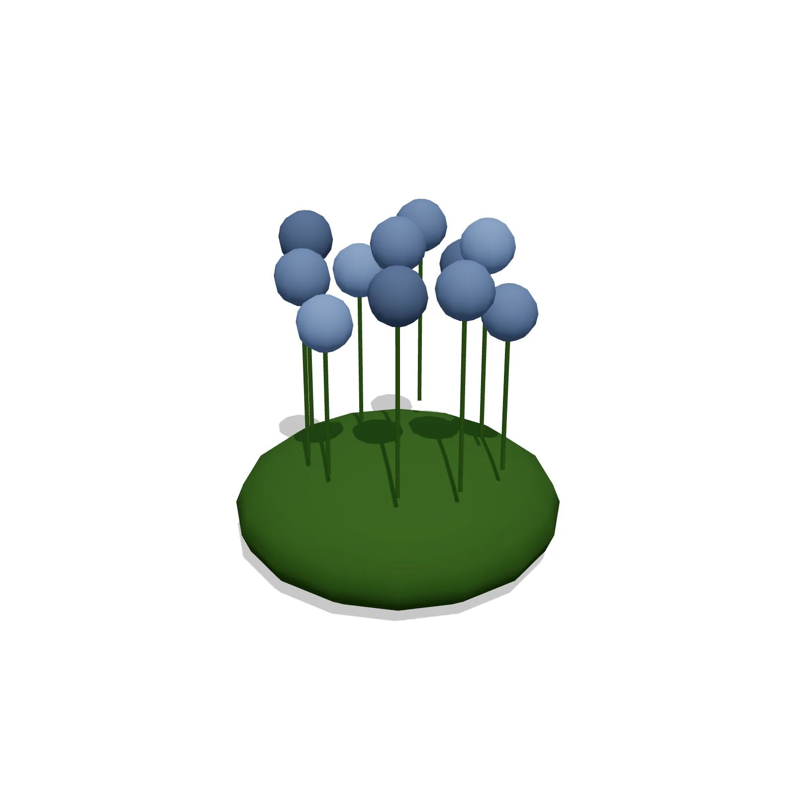 Hydrangea — 3D preview