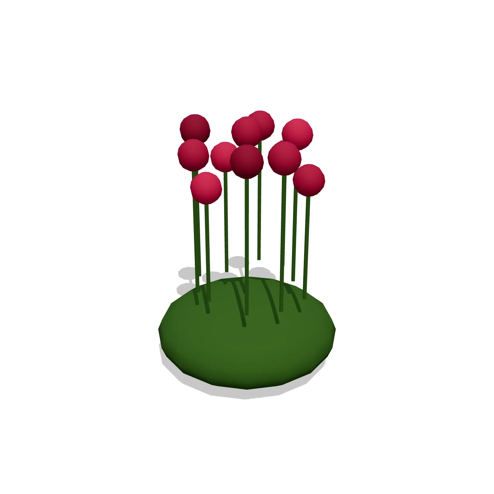 Rose Bush — 3D preview