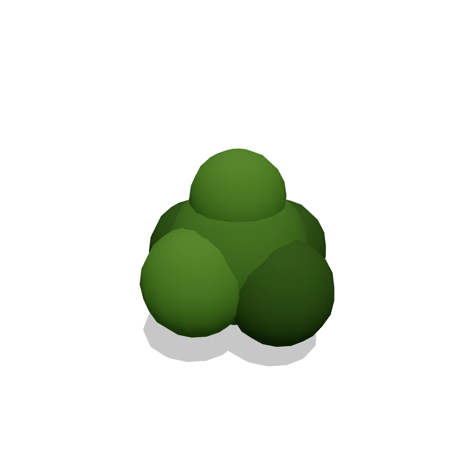 Large Bush — 3D preview