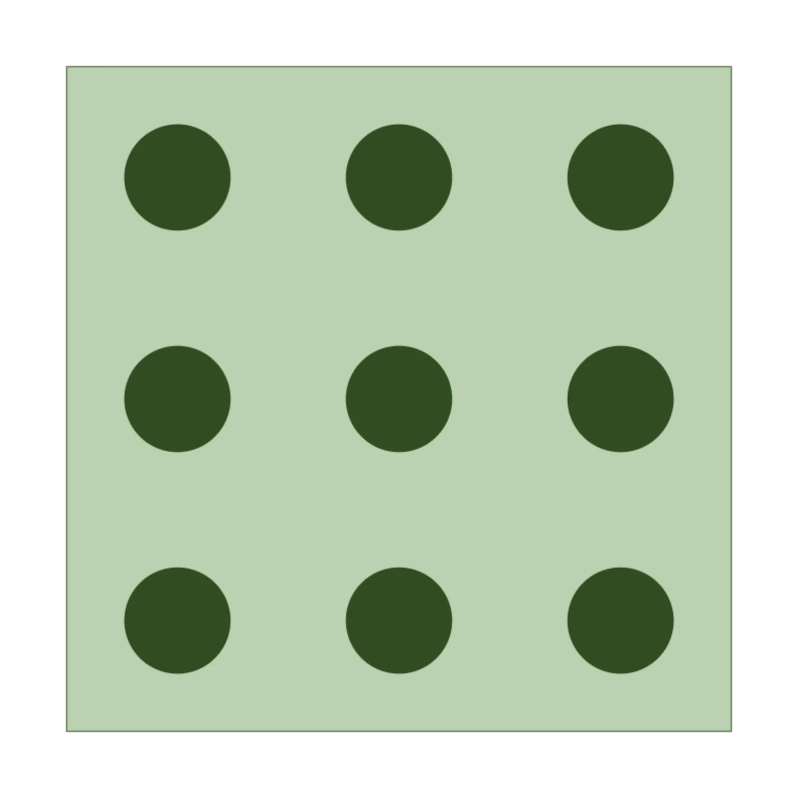 Tomato Plant — 2D floor-plan symbol