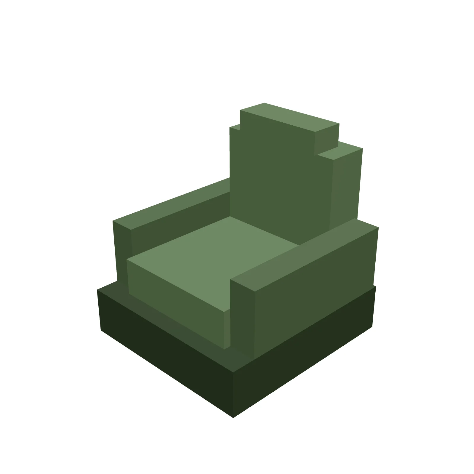 Oversized Recliner — 3D preview