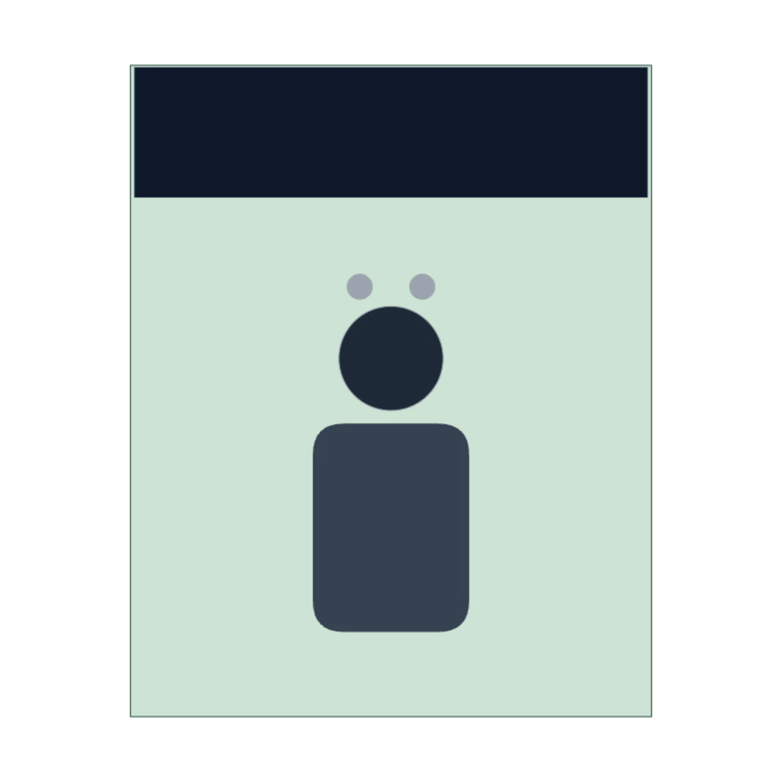 Driving Simulator — 2D floor-plan symbol