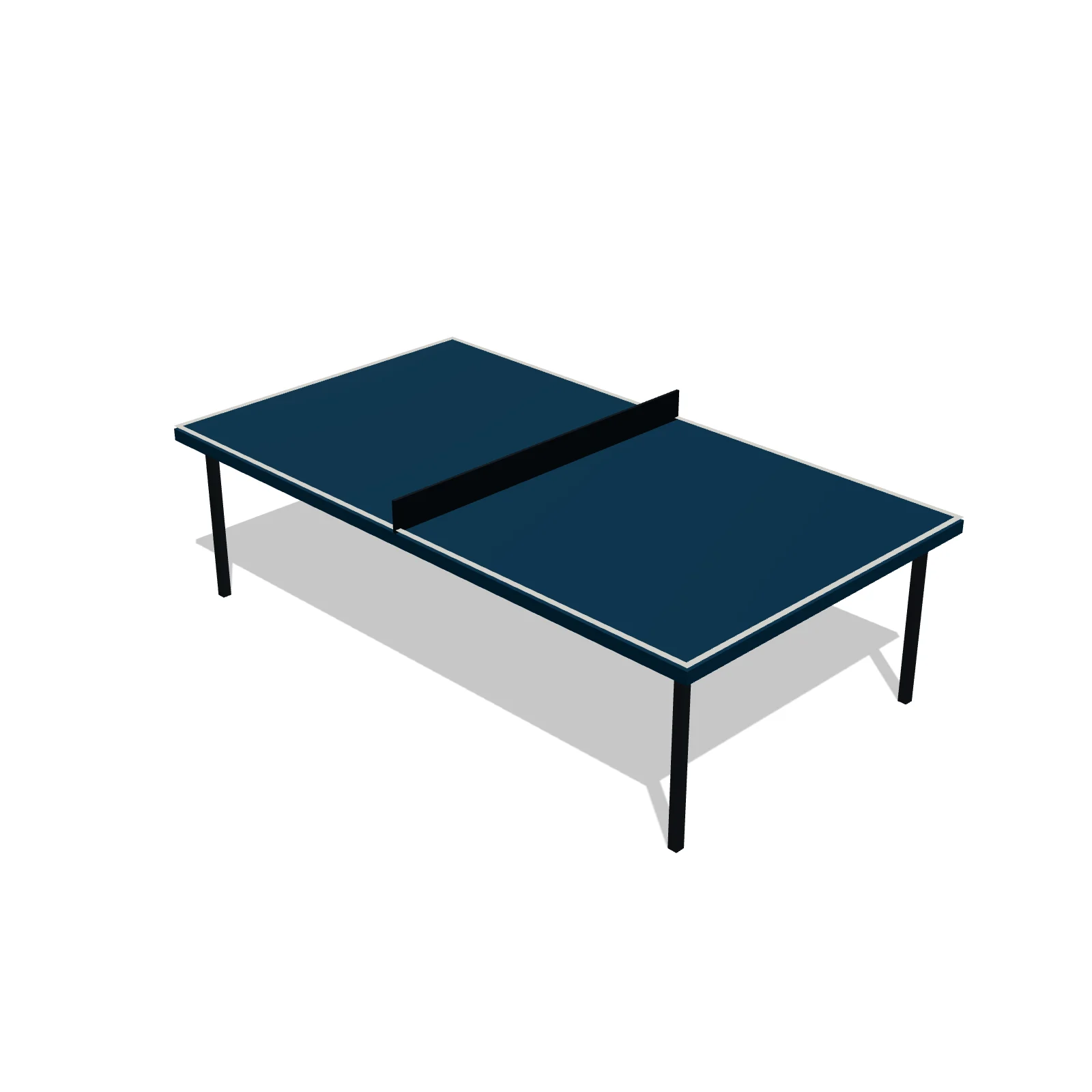 Ping Pong Table — 3D preview