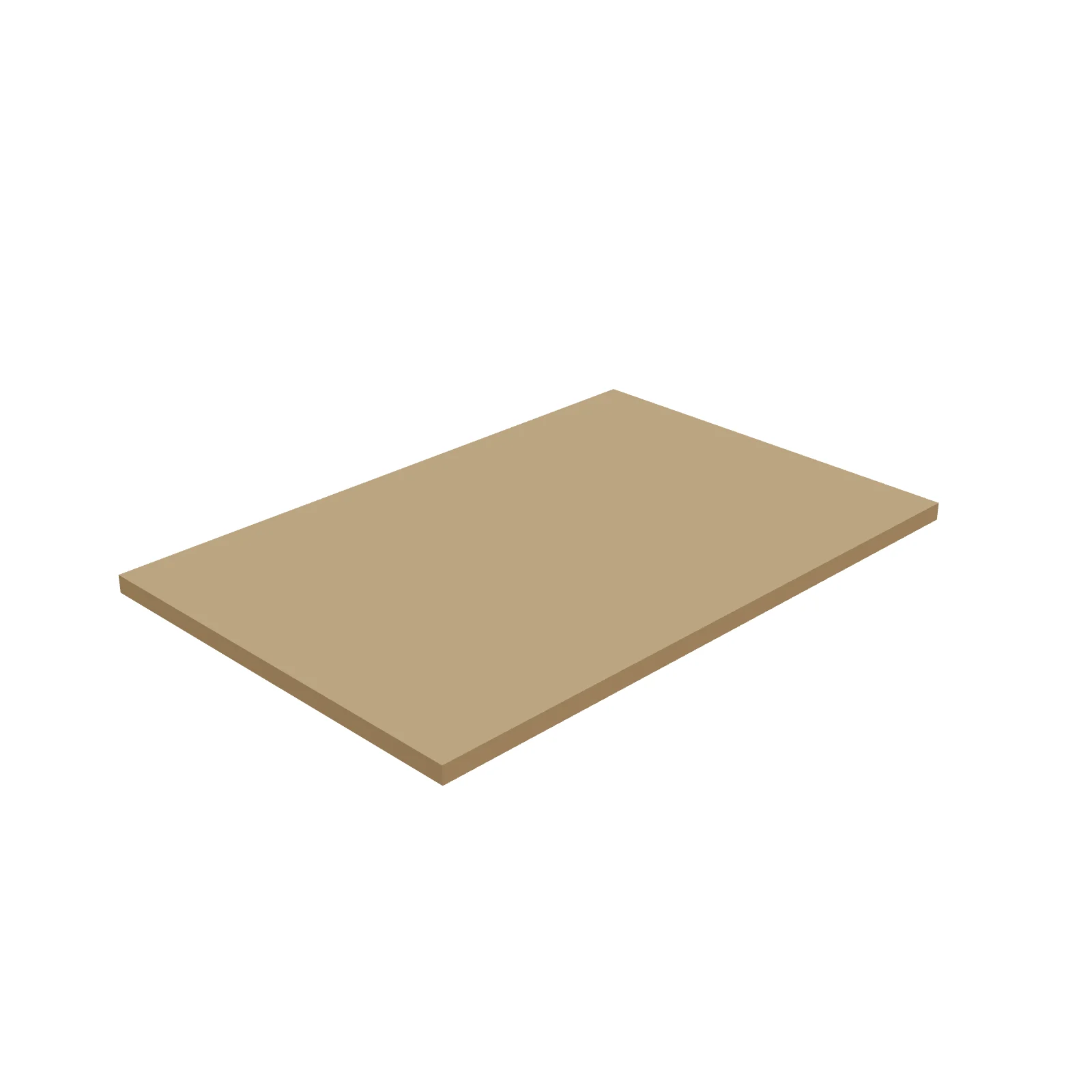 Bedside Rug 2x3 — 3D preview