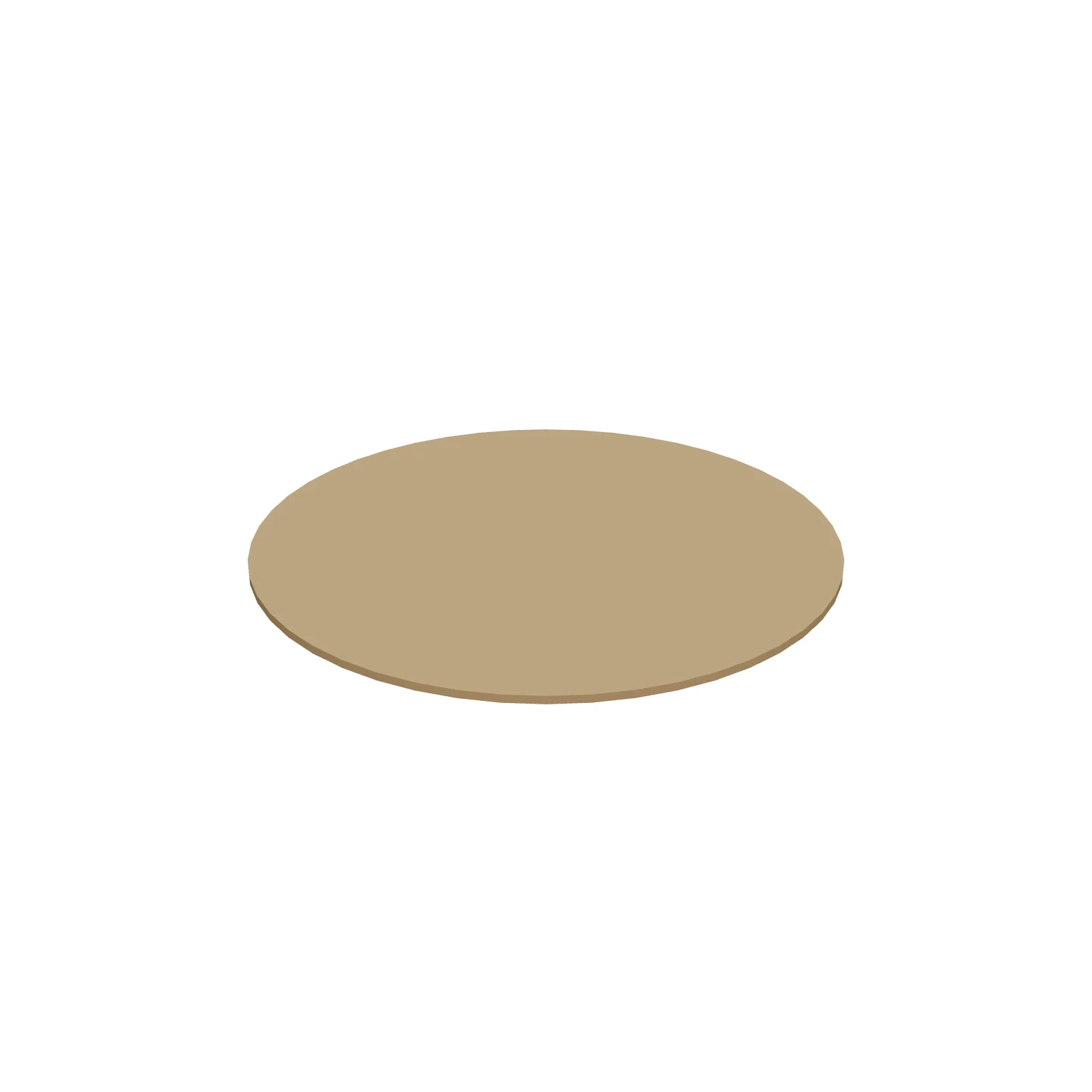 Round Rug 6ft — 3D preview