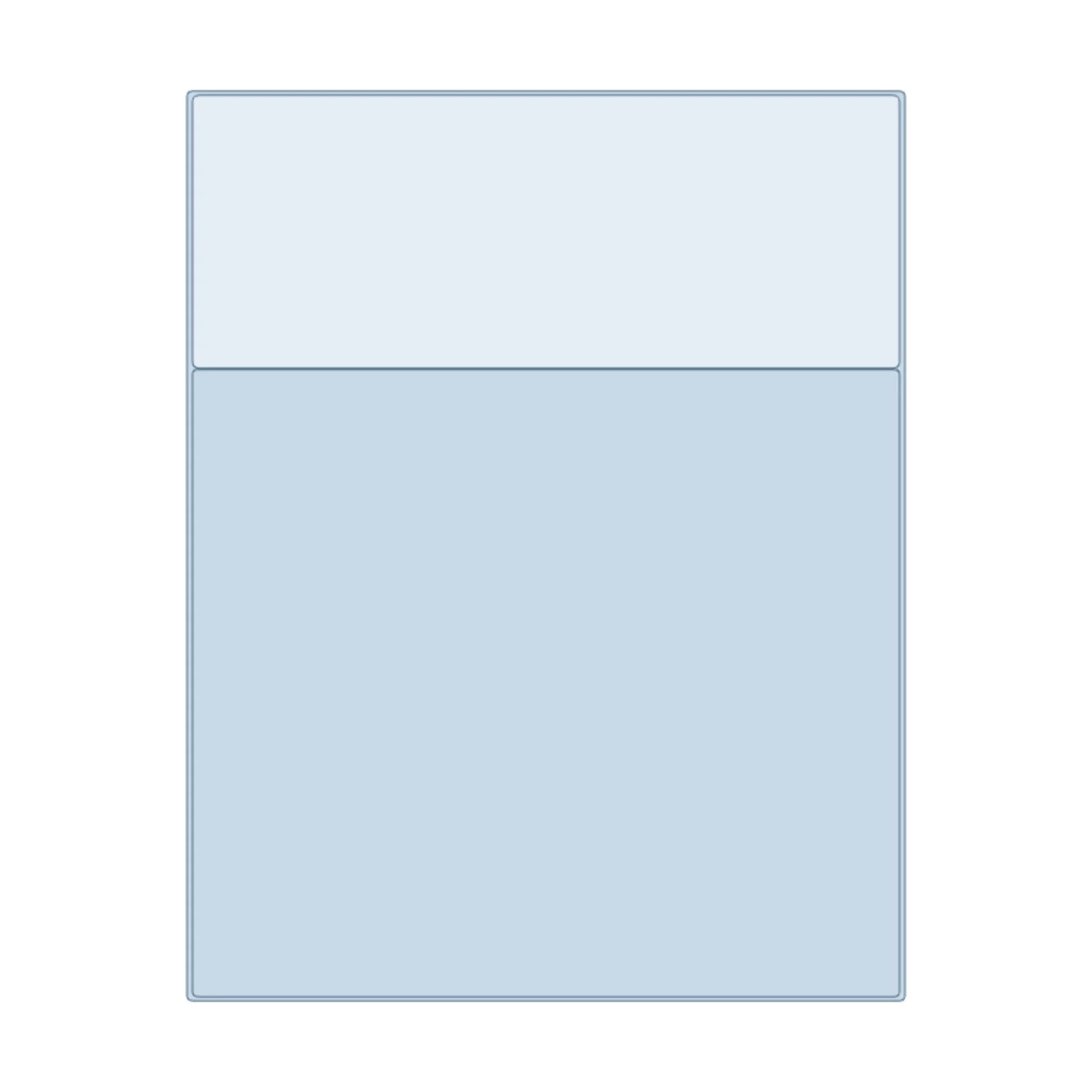 Armless Section — 2D floor-plan symbol