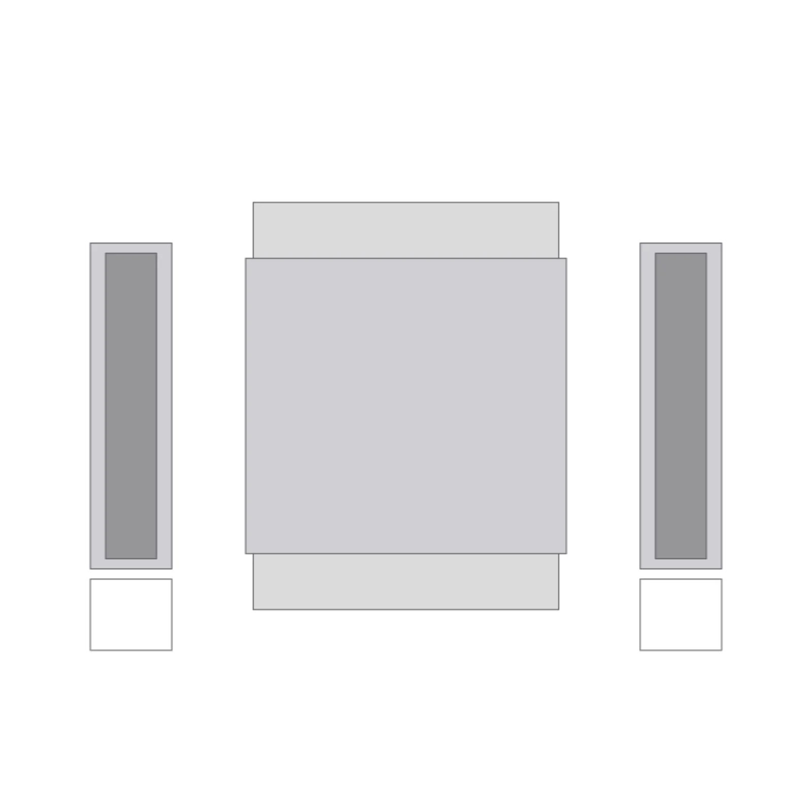 Bench Grinder — 2D floor-plan symbol — RoomSketch3D floor planner