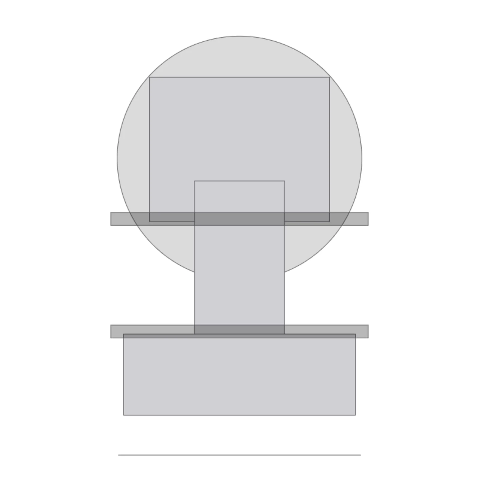Bench Vise — 2D floor-plan symbol — RoomSketch3D floor plan creator