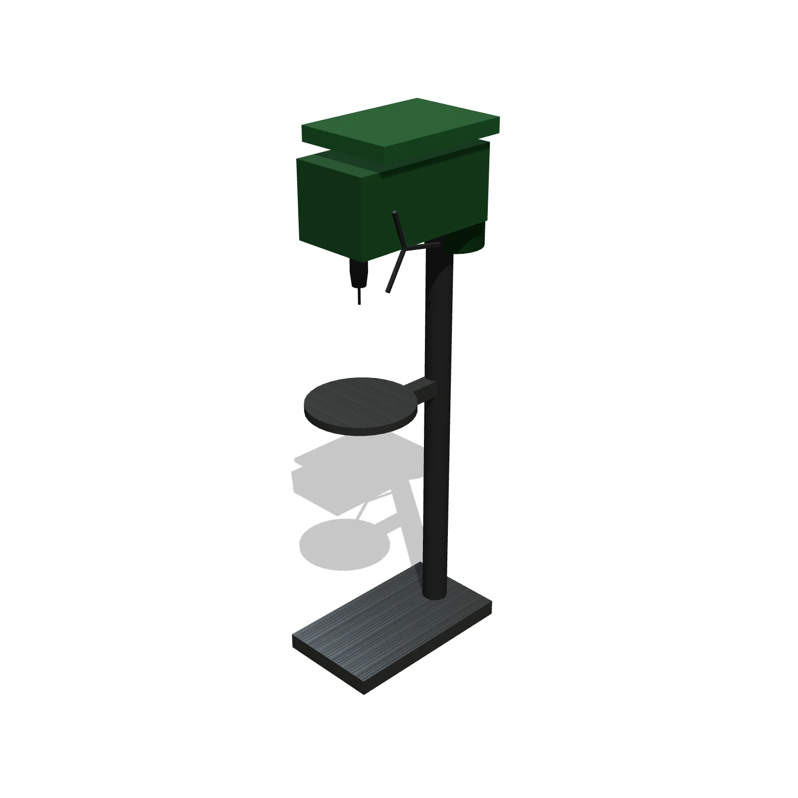 Floor Drill Press — 3D preview — RoomSketch3D home design app