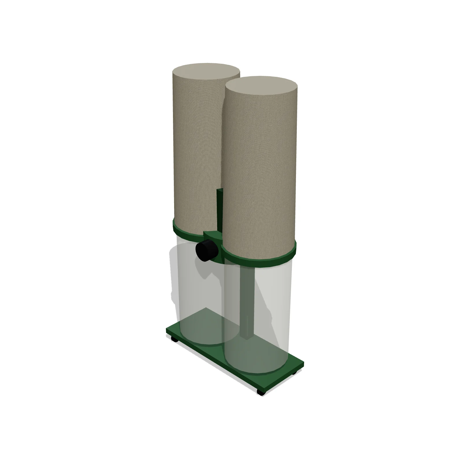 Dust Collector — 3D preview — RoomSketch3D room planner app