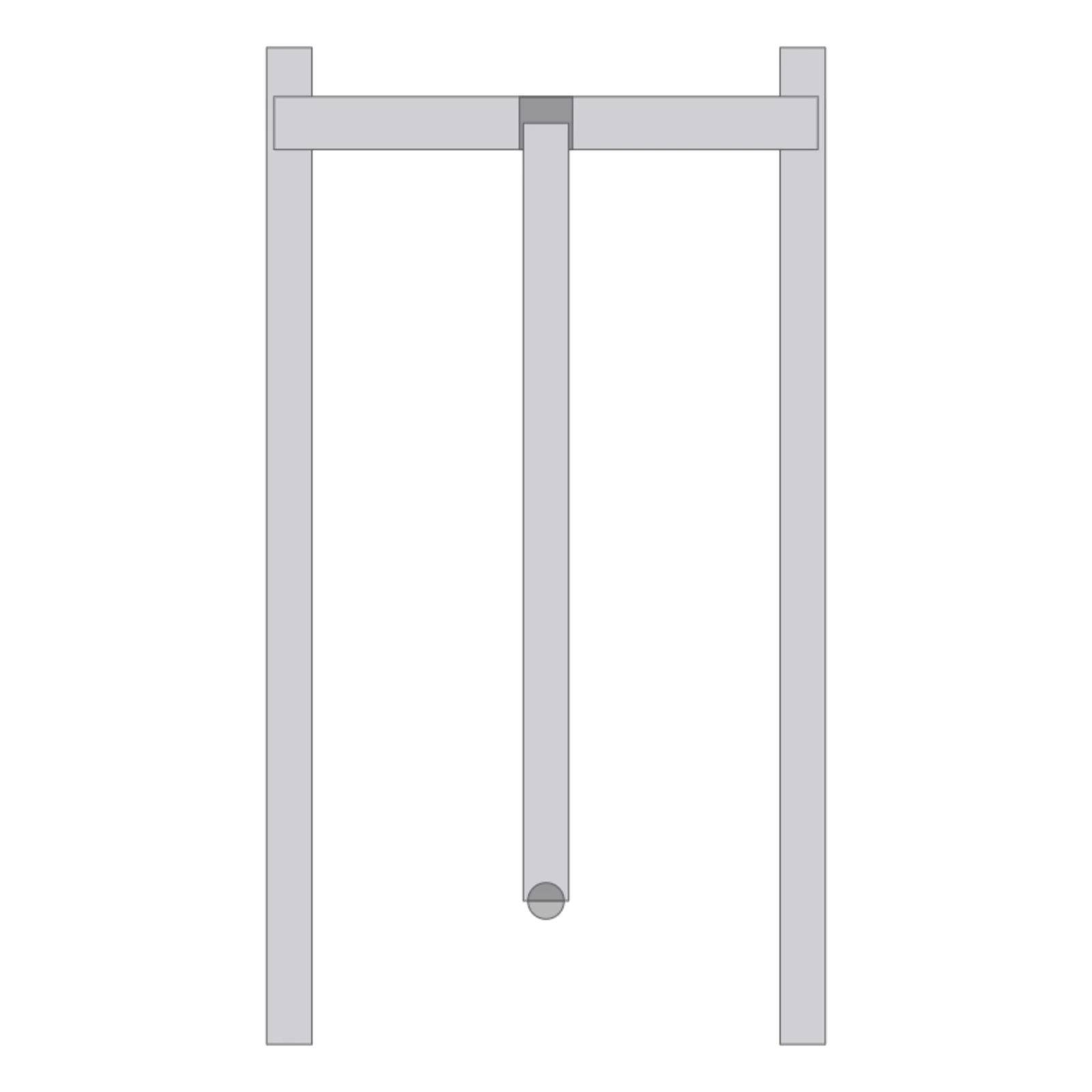 Engine Hoist — 2D floor-plan symbol — RoomSketch3D floor plan creator