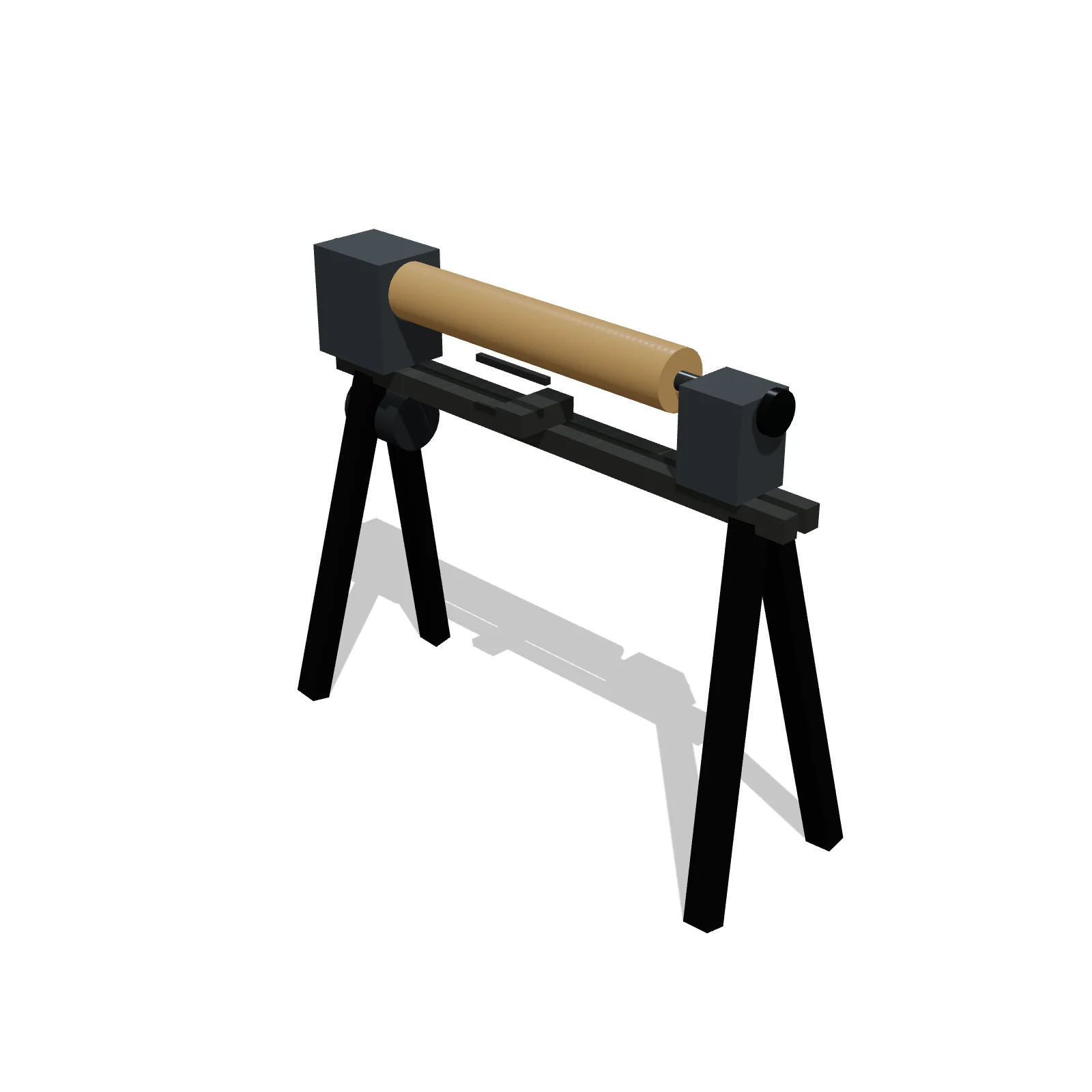 Wood Lathe — 3D preview — RoomSketch3D 3D floorplan software