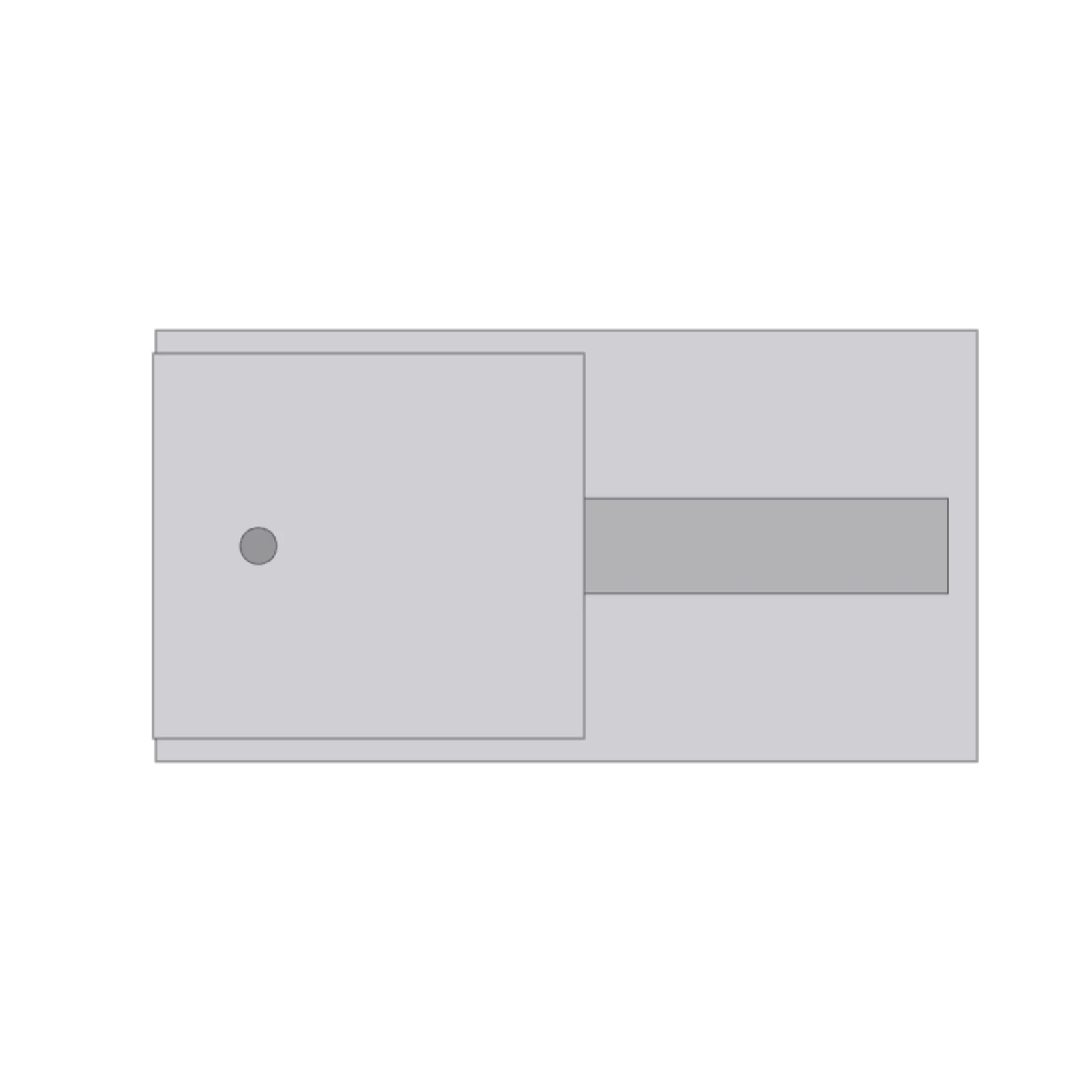Scroll Saw — 2D floor-plan symbol — RoomSketch3D floor planner