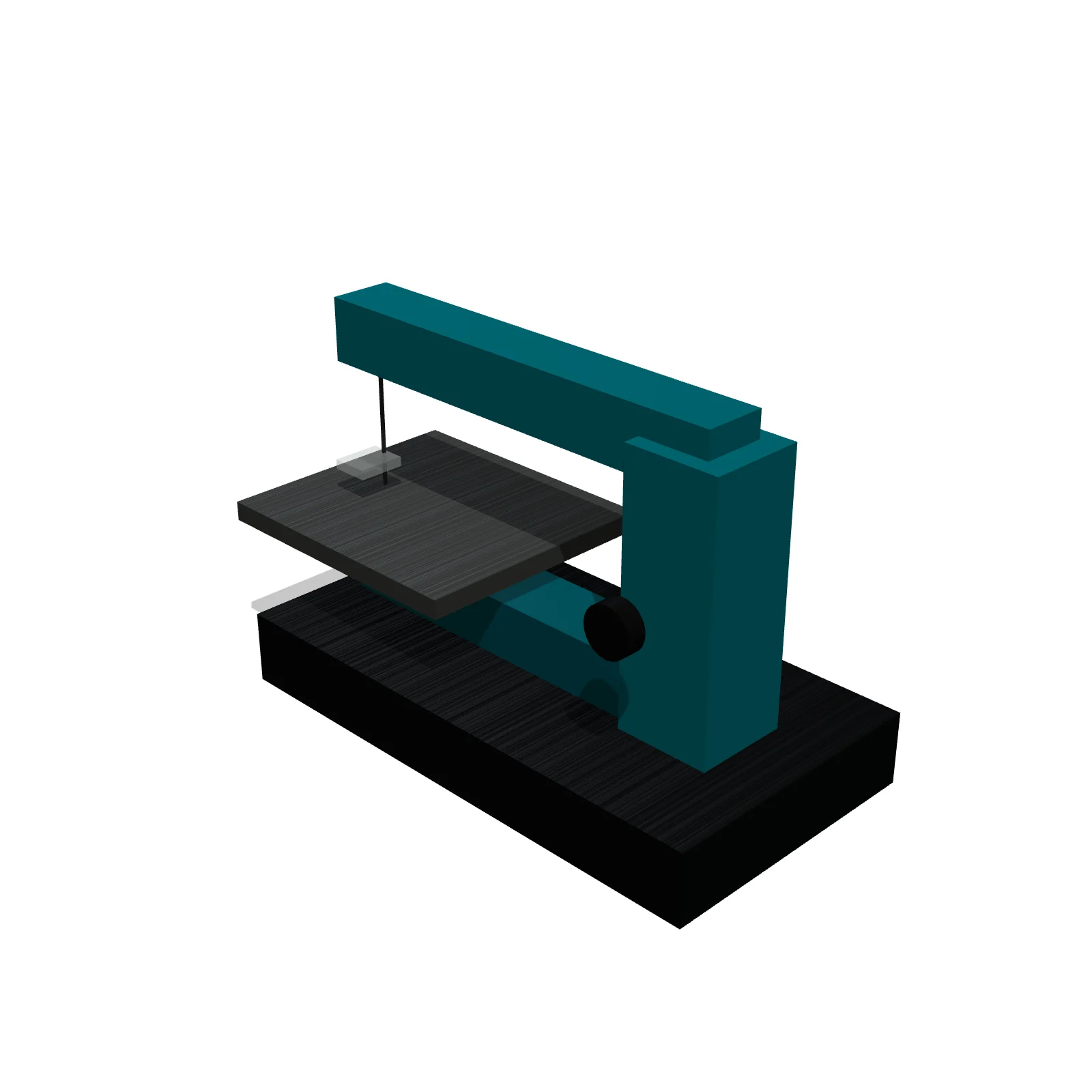 Scroll Saw — 3D model preview — RoomSketch3D home design app