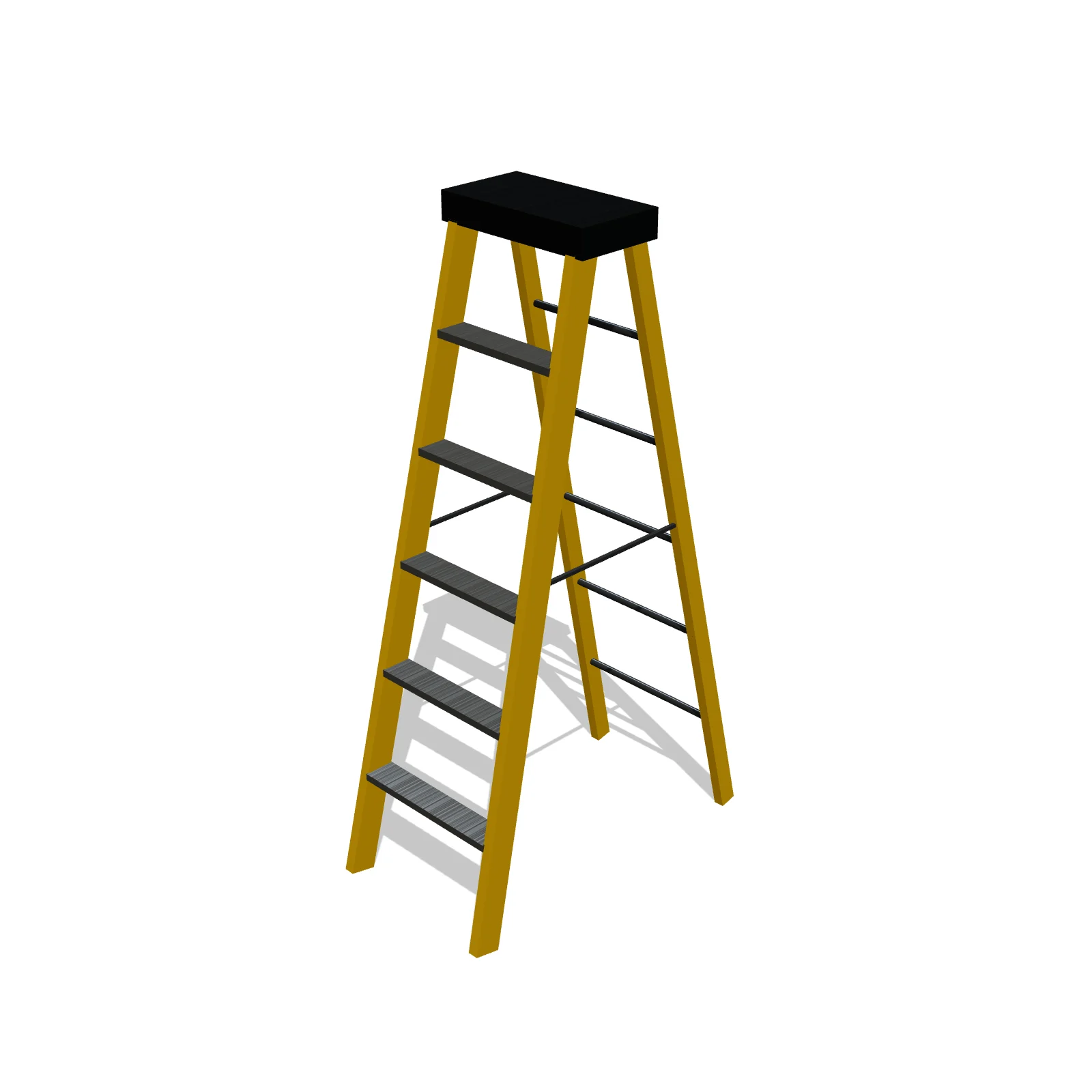 Step Ladder 6ft — 3D preview — RoomSketch3D 3D floorplan software