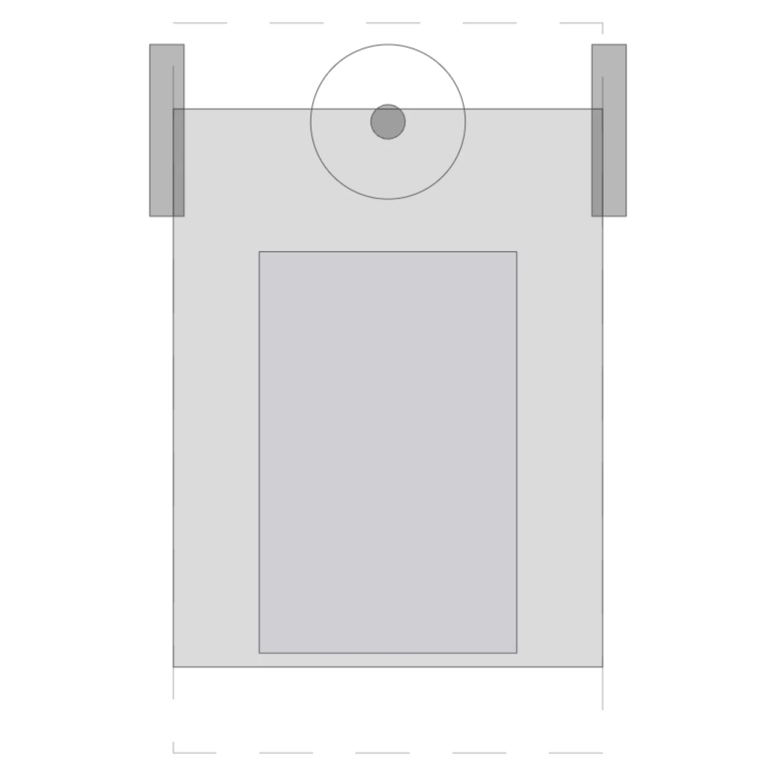 Welder on Cart — 2D floor-plan symbol — RoomSketch3D room planner app