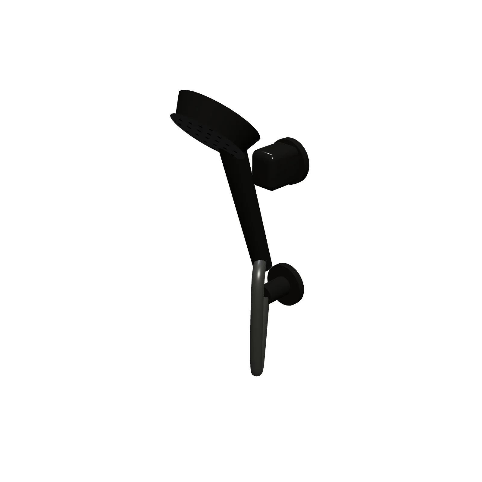 Hand Shower (Wall Holder) — 3D preview — RoomSketch3D floor plan creator
