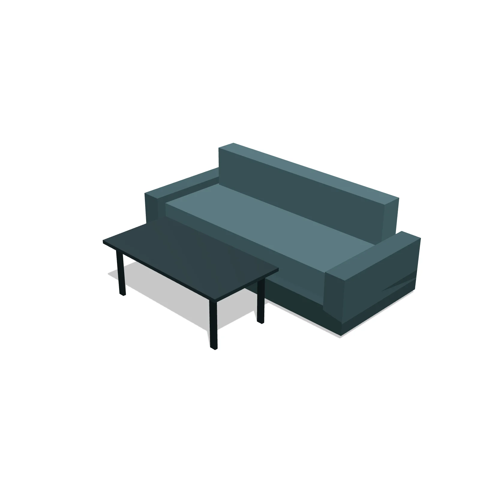 Sofa + Coffee Table