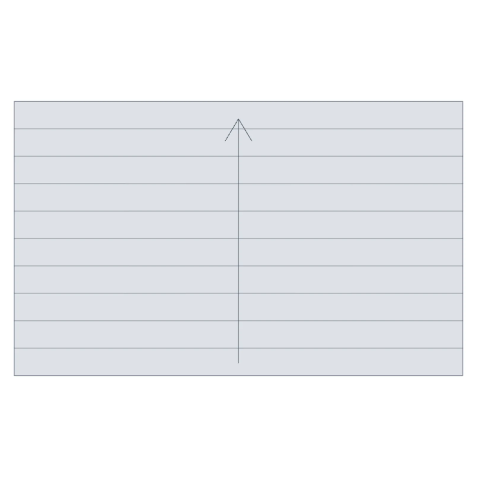 Gym Bleachers 10-Row (30 ft) — 2D floor-plan symbol — RoomSketch3D floor planner