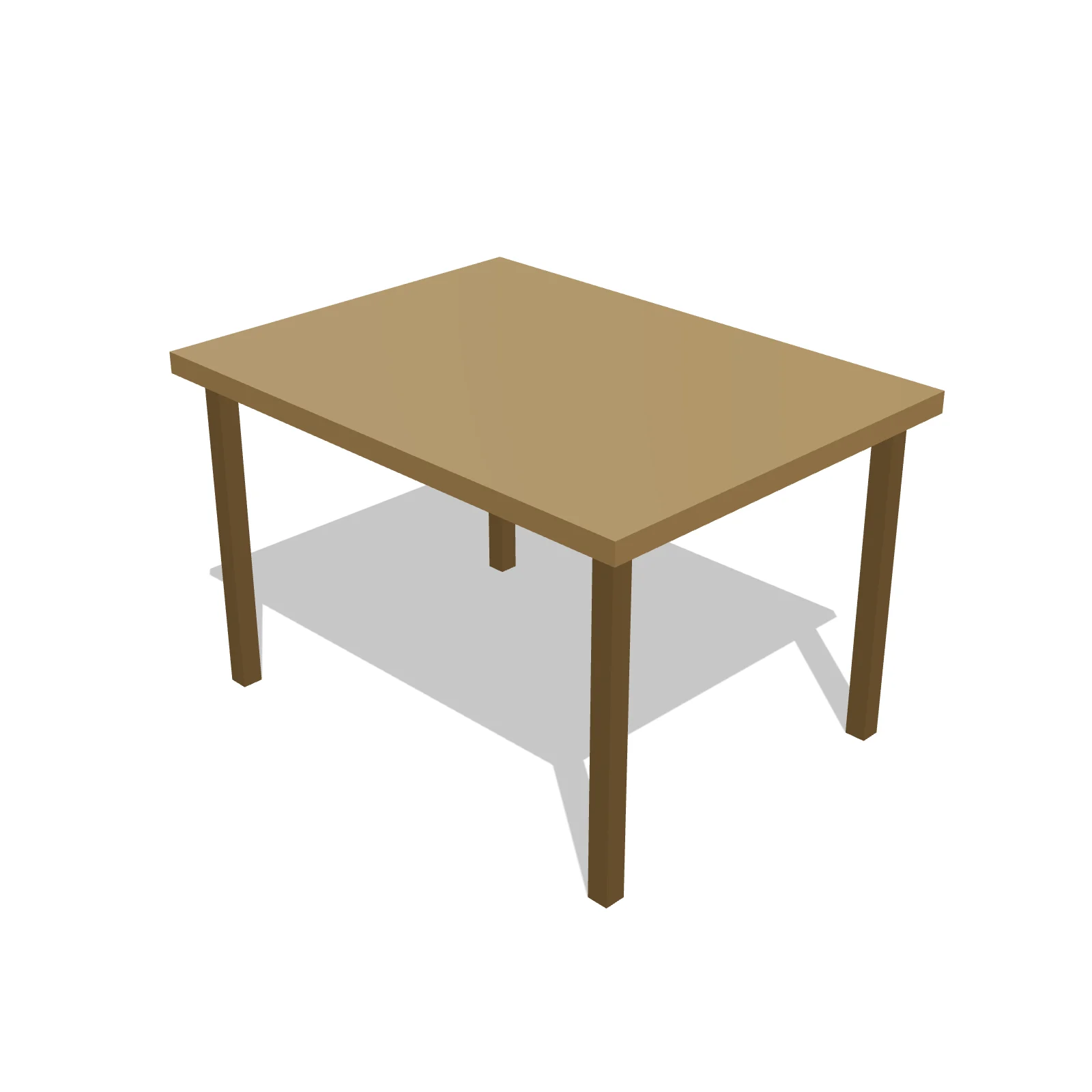 Small Meeting Table — 3D model preview