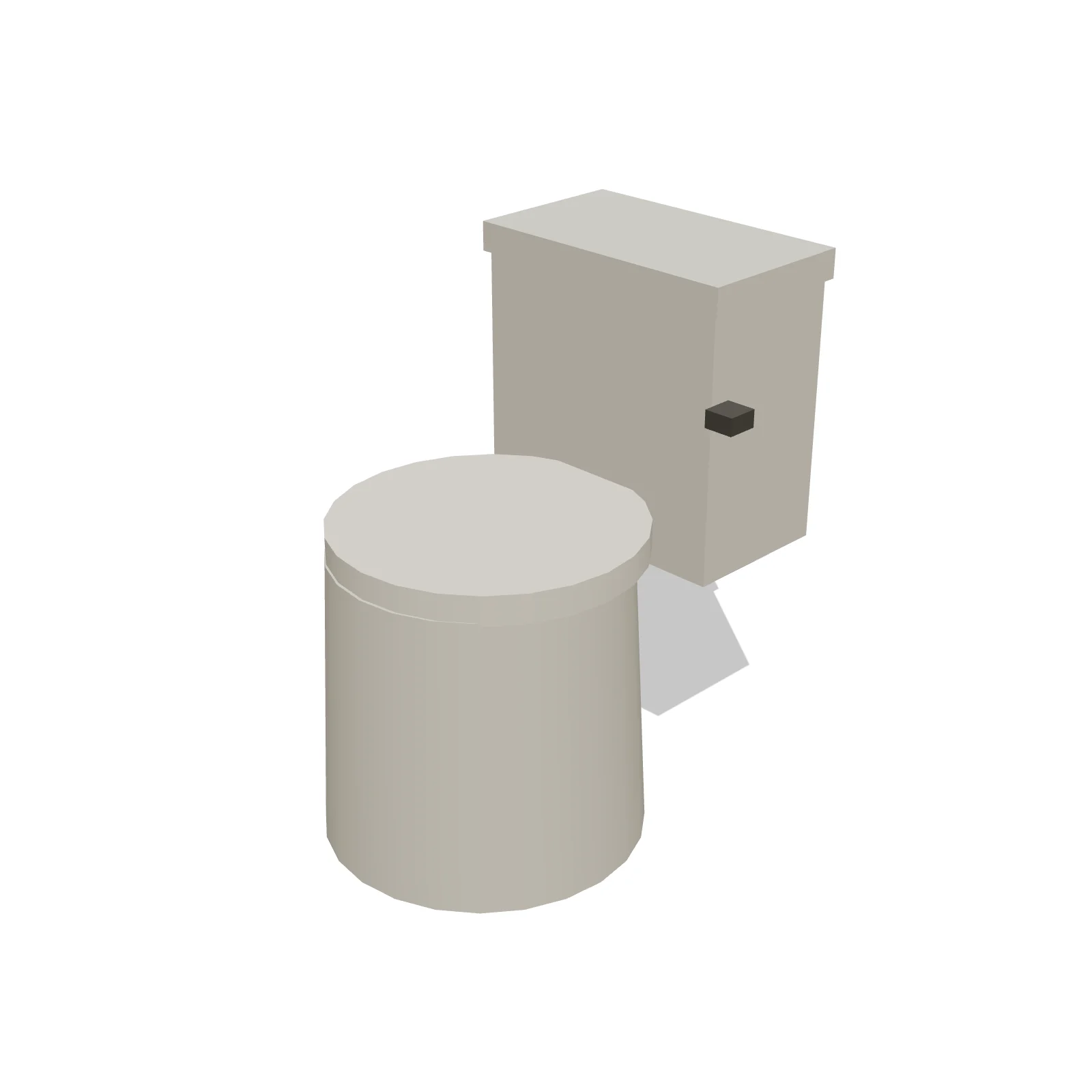 Compact Toilet — 3D preview
