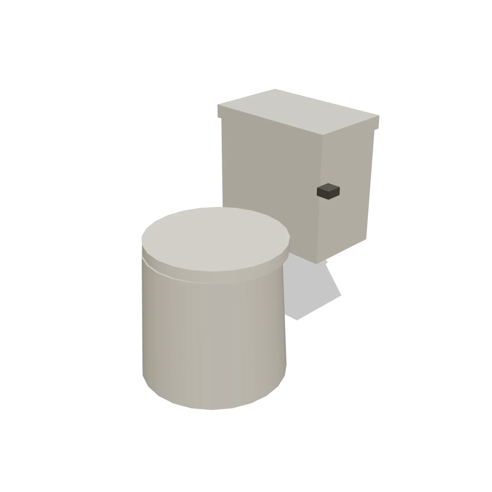 Elongated Toilet — 3D preview
