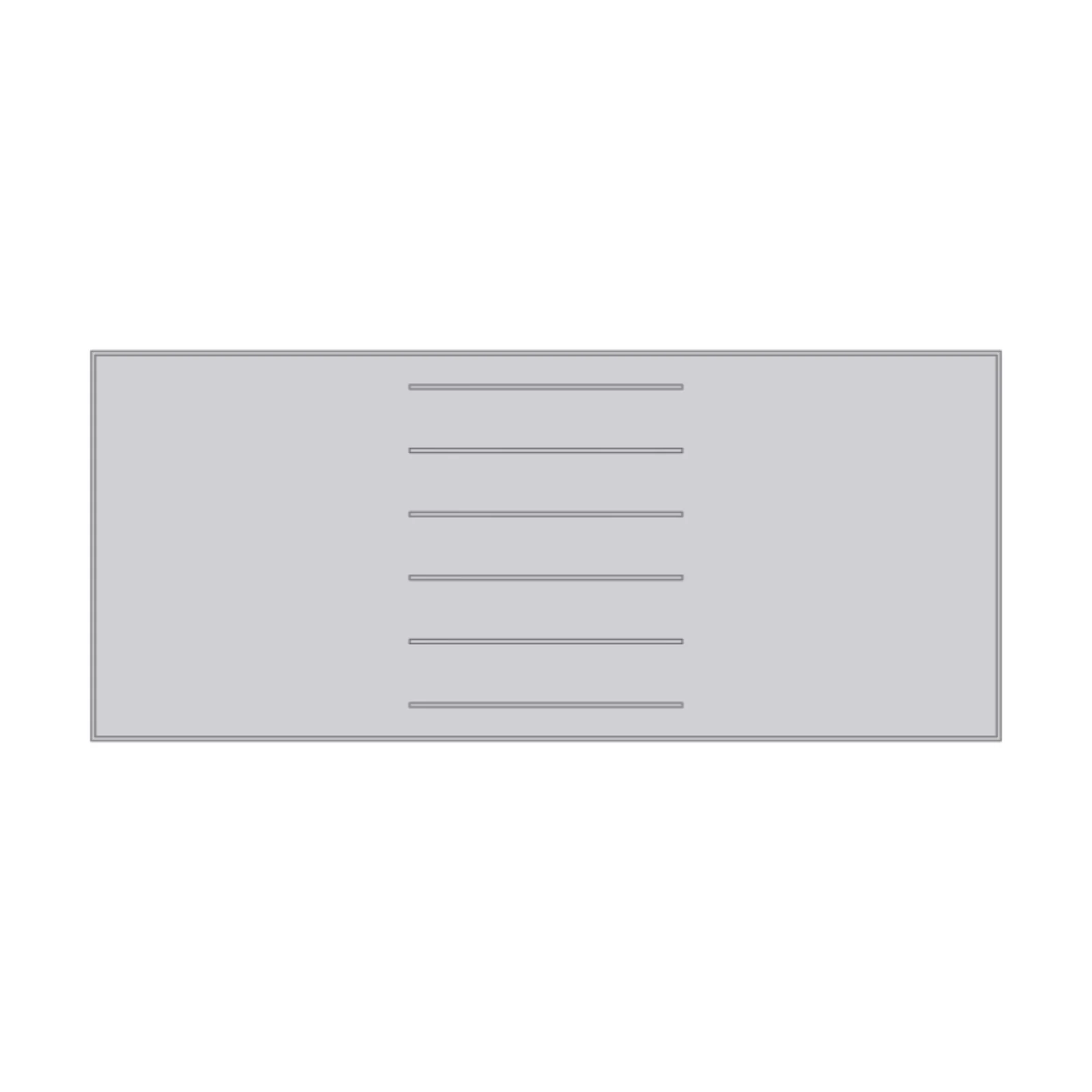 Chest + Cabinet Combo — 2D floor-plan symbol