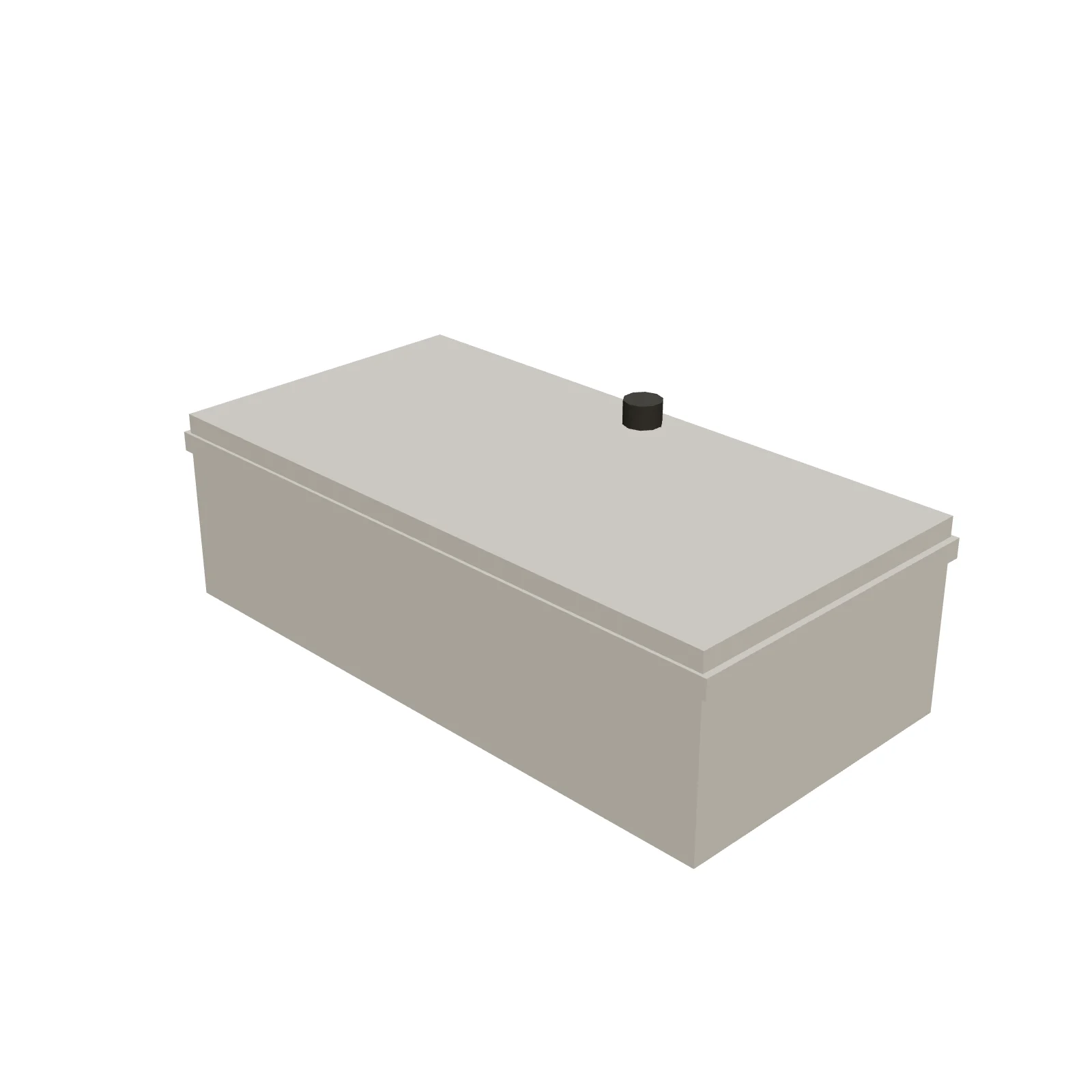 Alcove Tub 60" — 3D preview